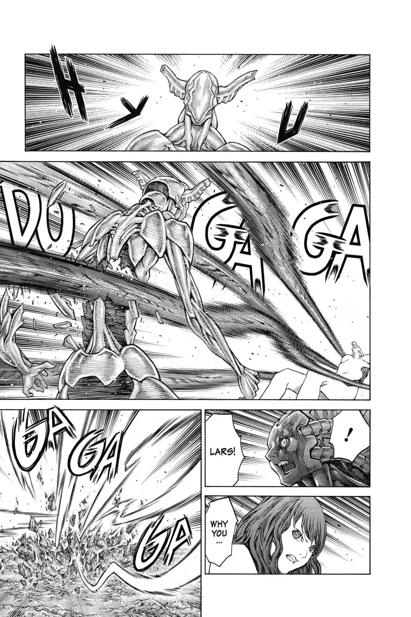 Claymore Chapter 143 page 15 - Chapter 143: Vol.25 Scene 143: Sword of the Dark Deep, Part 5