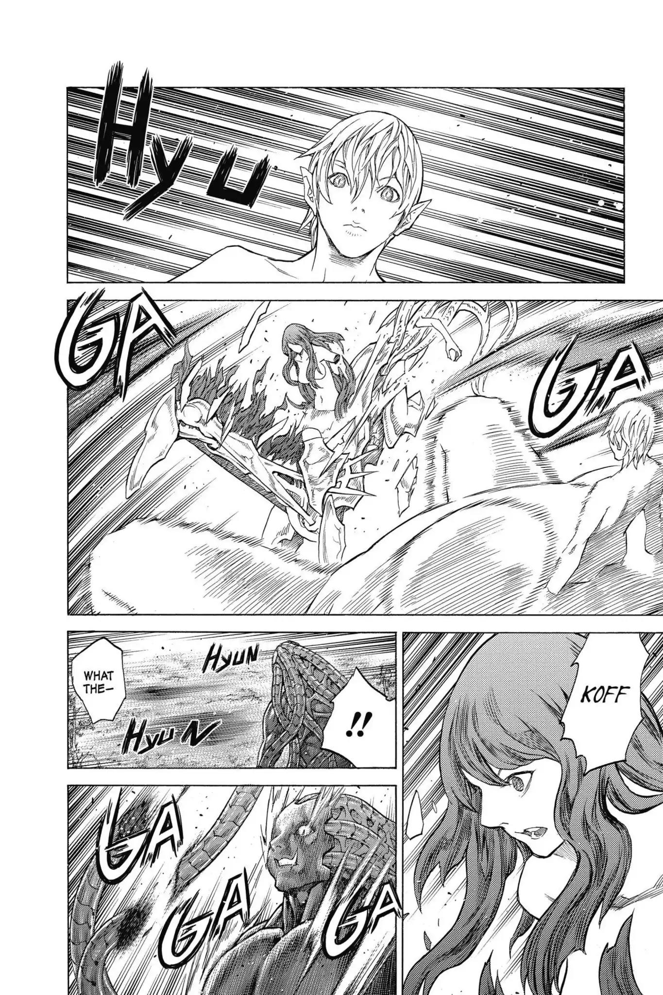 Claymore Chapter 143 page 16 - Chapter 143: Vol.25 Scene 143: Sword of the Dark Deep, Part 5