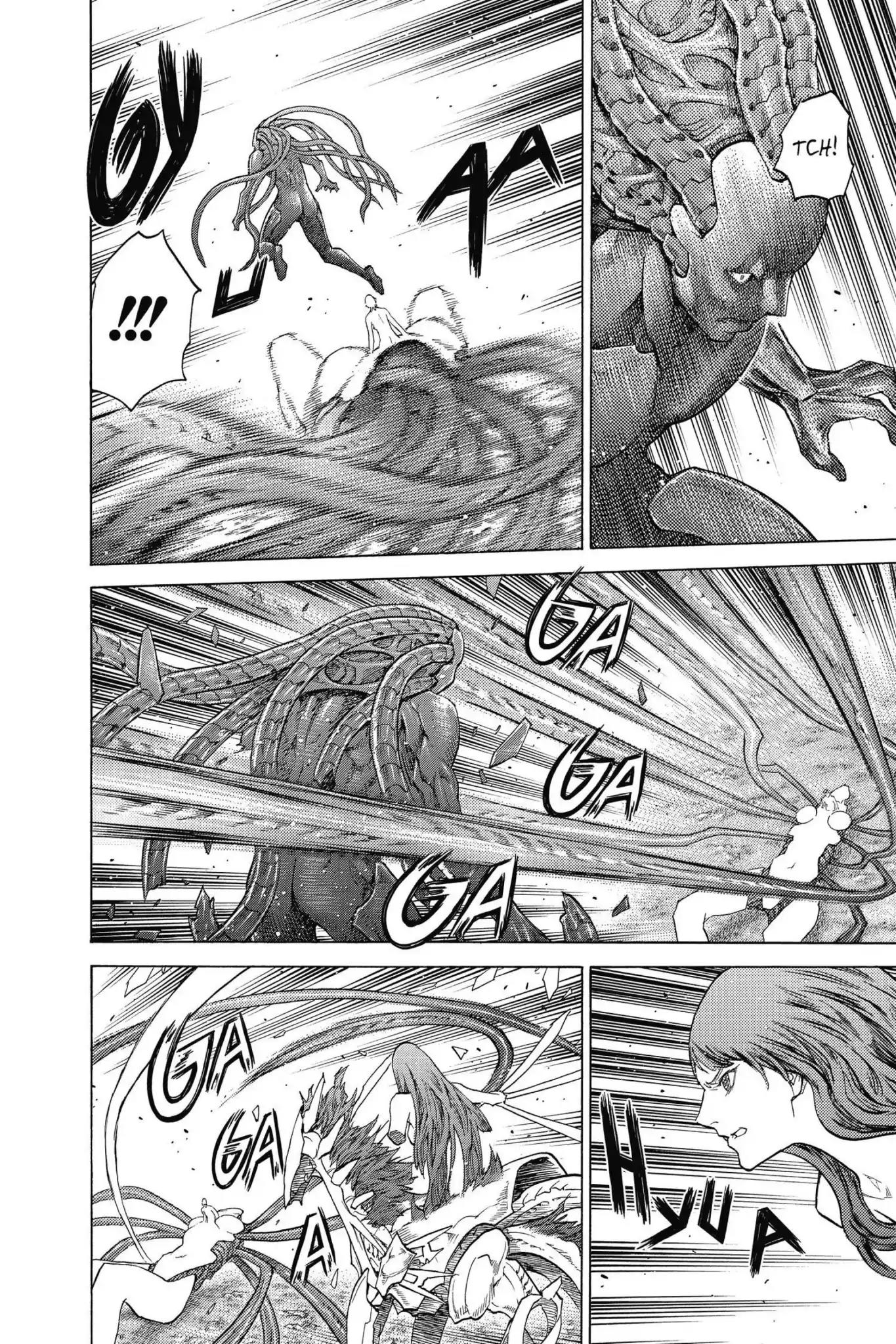 Claymore Chapter 143 page 18 - Chapter 143: Vol.25 Scene 143: Sword of the Dark Deep, Part 5