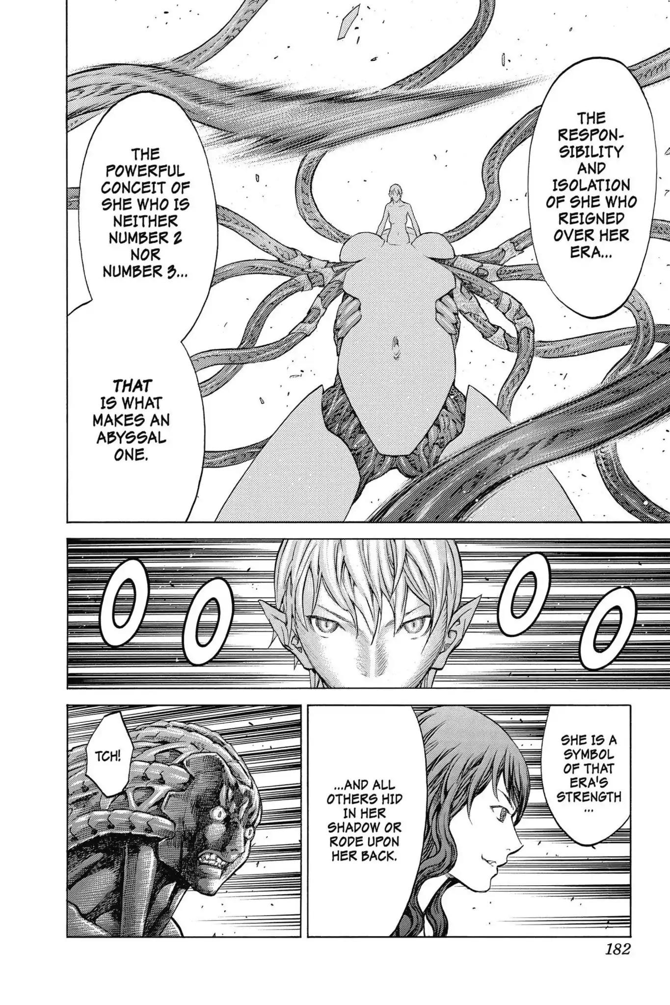 Claymore Chapter 143 page 22 - Chapter 143: Vol.25 Scene 143: Sword of the Dark Deep, Part 5