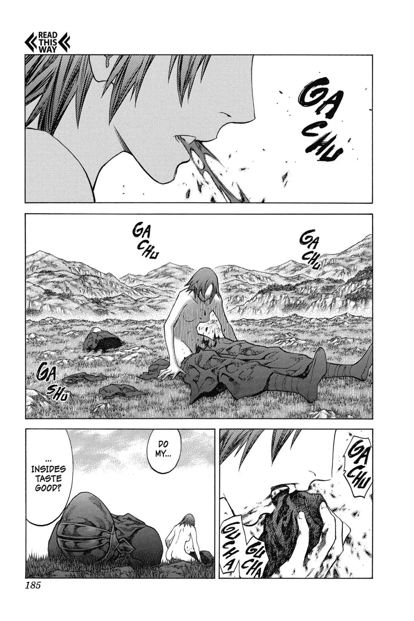 Claymore Chapter 143 page 25 - Chapter 143: Vol.25 Scene 143: Sword of the Dark Deep, Part 5