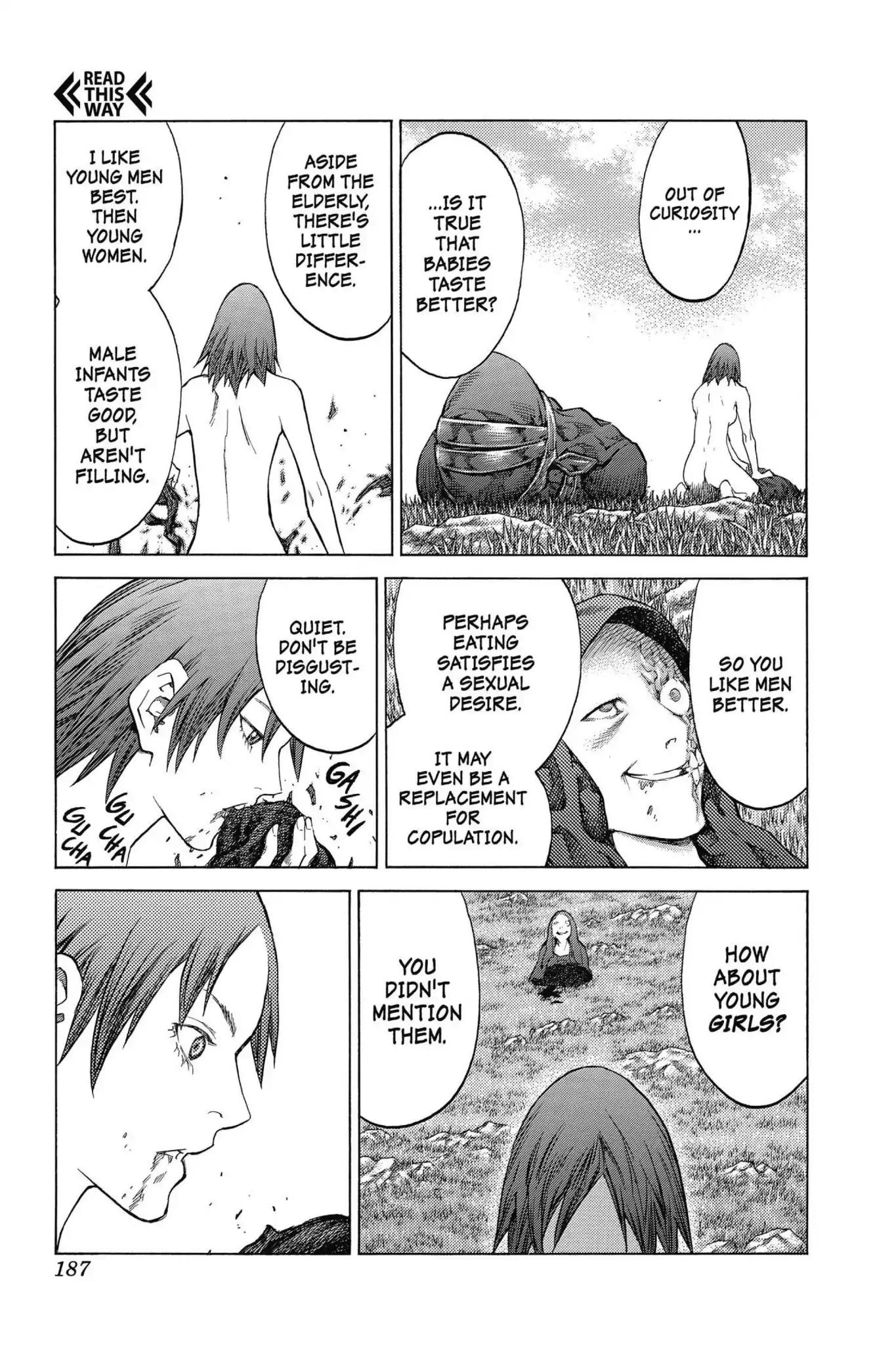 Claymore Chapter 143 page 27 - Chapter 143: Vol.25 Scene 143: Sword of the Dark Deep, Part 5