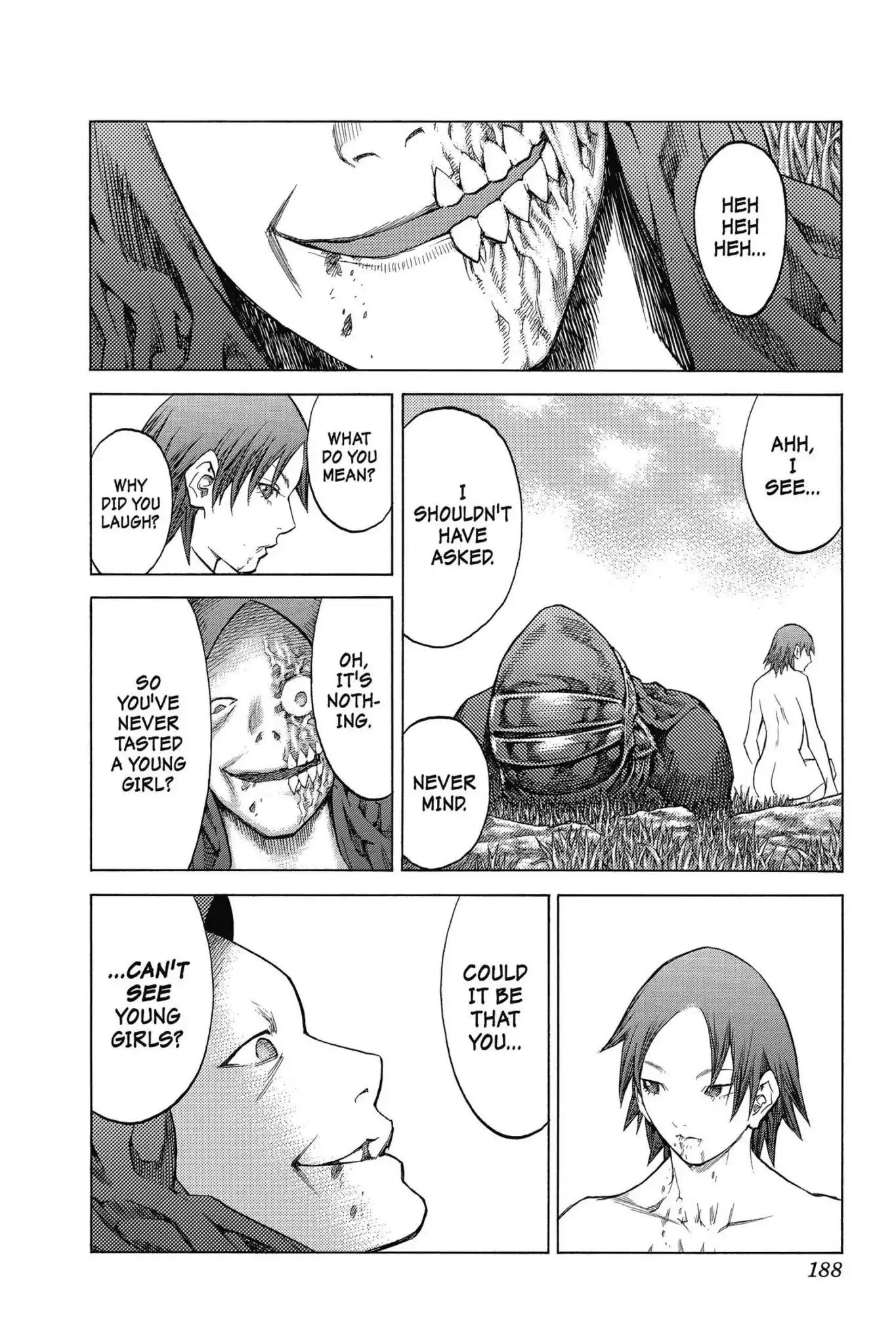Claymore Chapter 143 page 28 - Chapter 143: Vol.25 Scene 143: Sword of the Dark Deep, Part 5