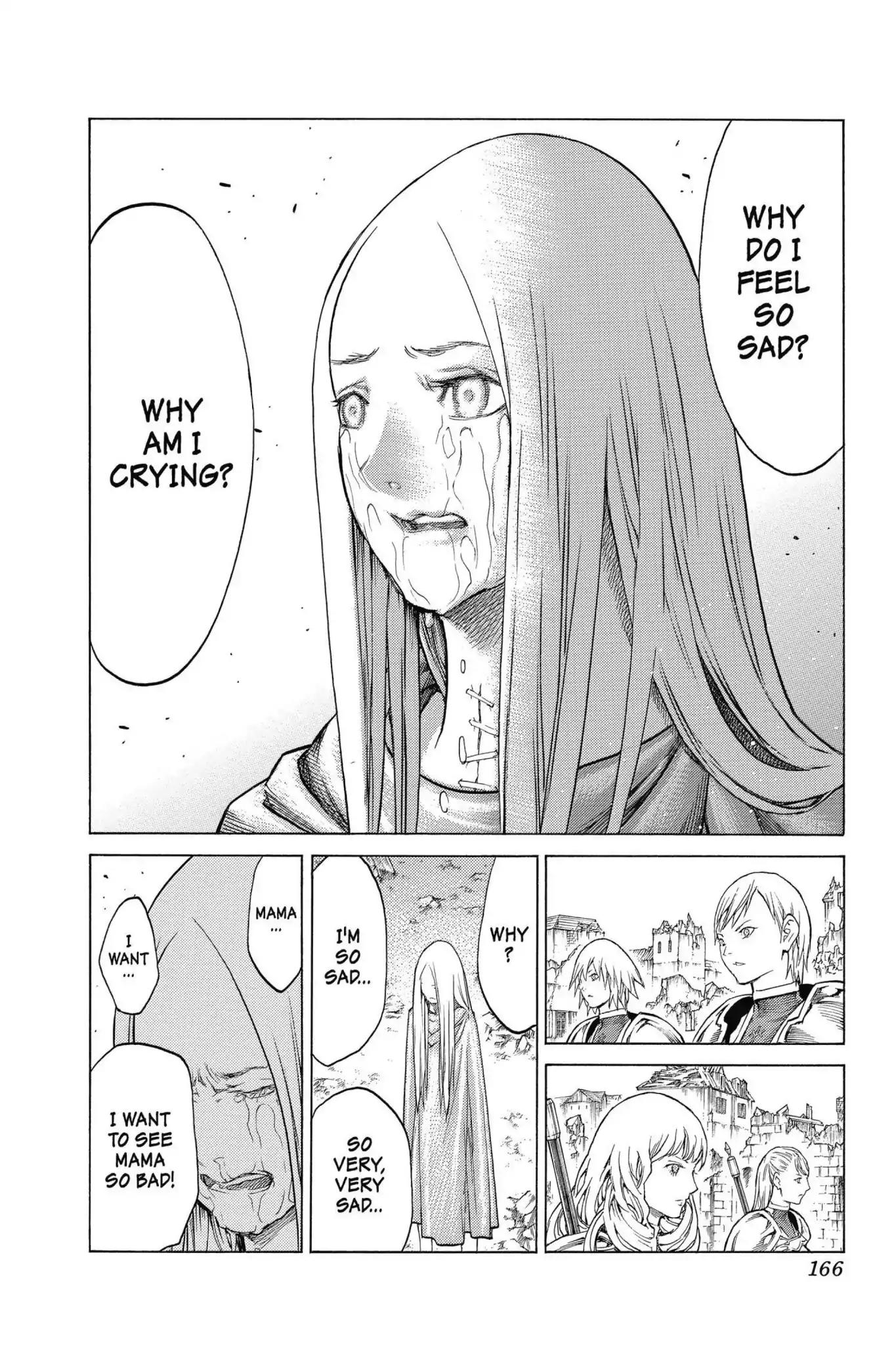 Claymore Chapter 143 page 6 - Chapter 143: Vol.25 Scene 143: Sword of the Dark Deep, Part 5