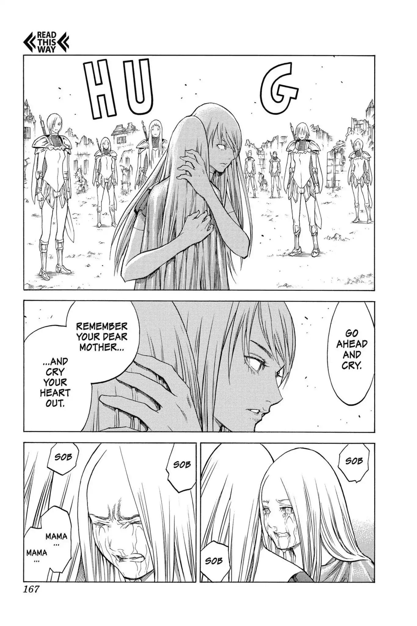 Claymore Chapter 143 page 7 - Chapter 143: Vol.25 Scene 143: Sword of the Dark Deep, Part 5