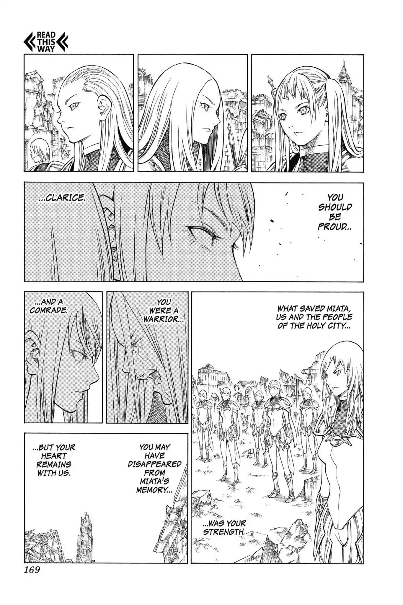 Claymore Chapter 143 page 9 - Chapter 143: Vol.25 Scene 143: Sword of the Dark Deep, Part 5