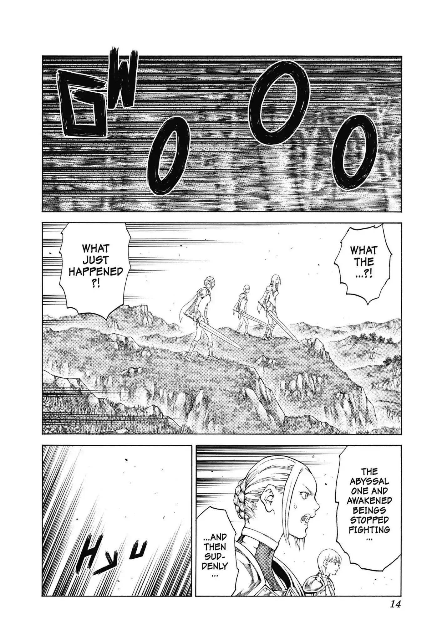 Claymore Chapter 144 page 13 - Chapter 144: Vol.26 Scene 144: A Blade from Far Away, Part 1
