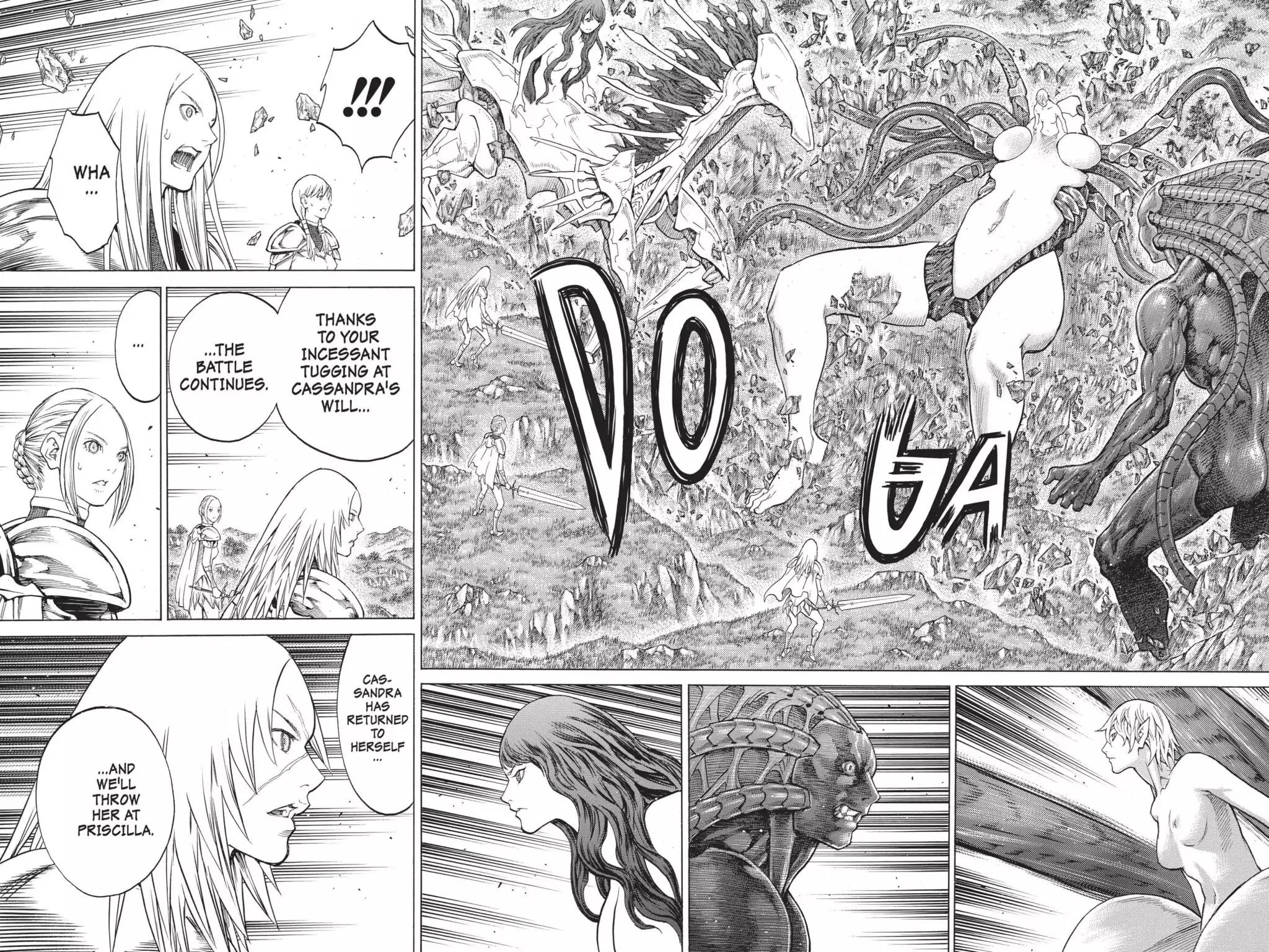 Claymore Chapter 144 page 15 - Chapter 144: Vol.26 Scene 144: A Blade from Far Away, Part 1