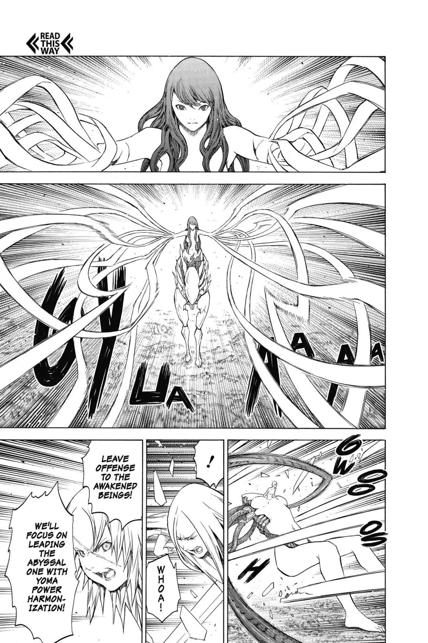 Claymore Chapter 144 page 17 - Chapter 144: Vol.26 Scene 144: A Blade from Far Away, Part 1
