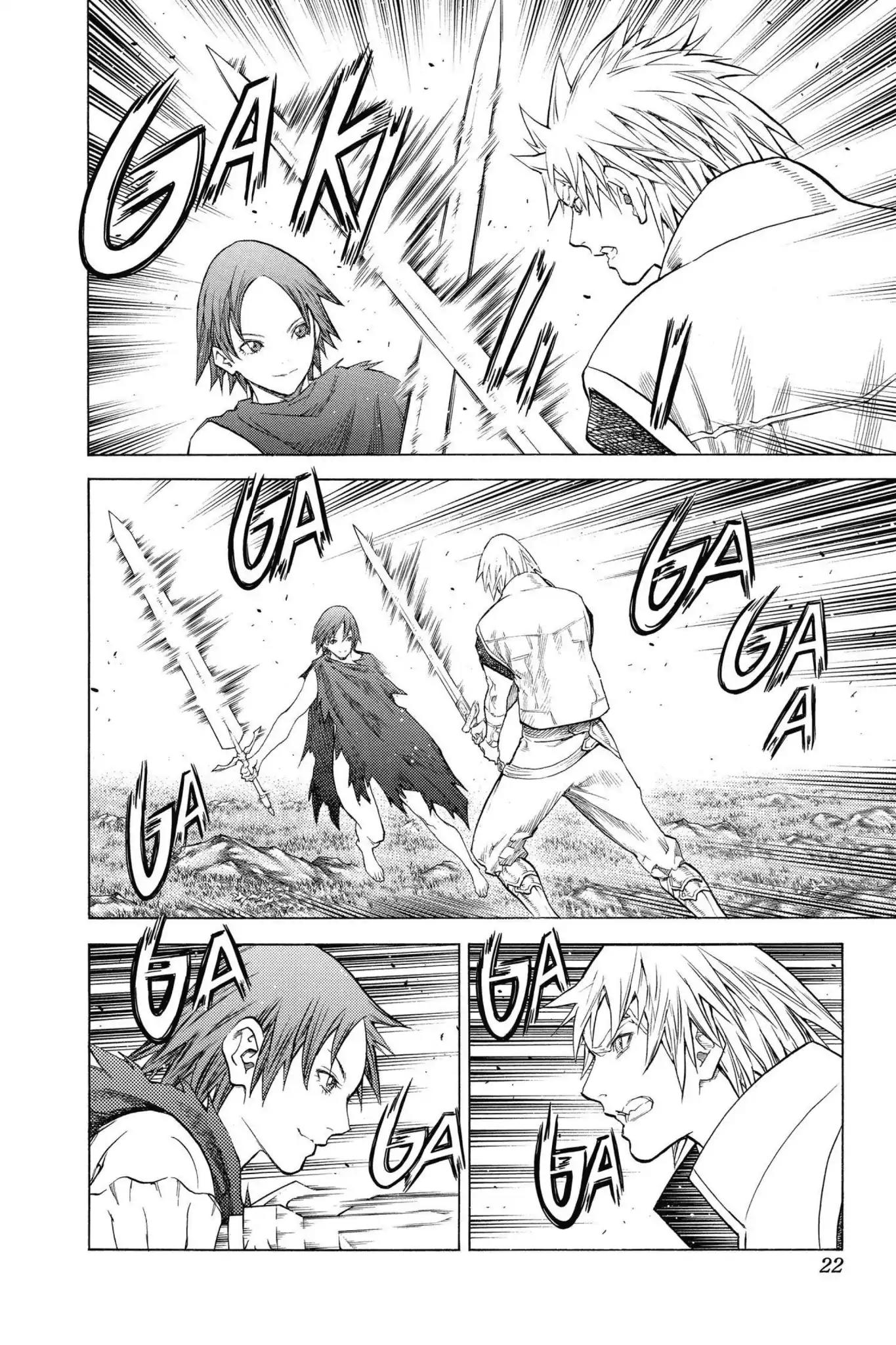 Claymore Chapter 144 page 20 - Chapter 144: Vol.26 Scene 144: A Blade from Far Away, Part 1