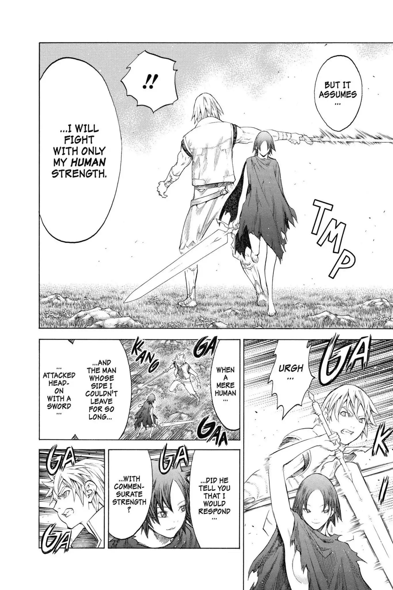 Claymore Chapter 144 page 24 - Chapter 144: Vol.26 Scene 144: A Blade from Far Away, Part 1
