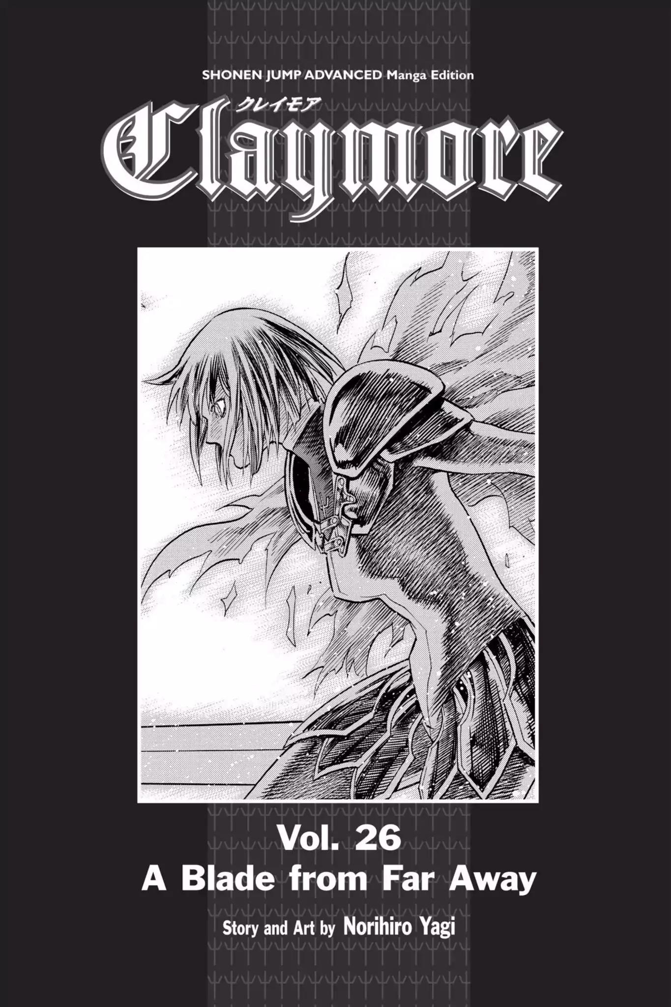 Claymore Chapter 144 page 4 - Chapter 144: Vol.26 Scene 144: A Blade from Far Away, Part 1