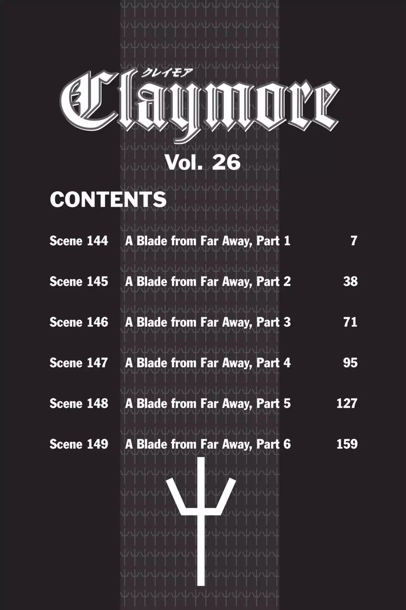 Claymore Chapter 144 page 6 - Chapter 144: Vol.26 Scene 144: A Blade from Far Away, Part 1