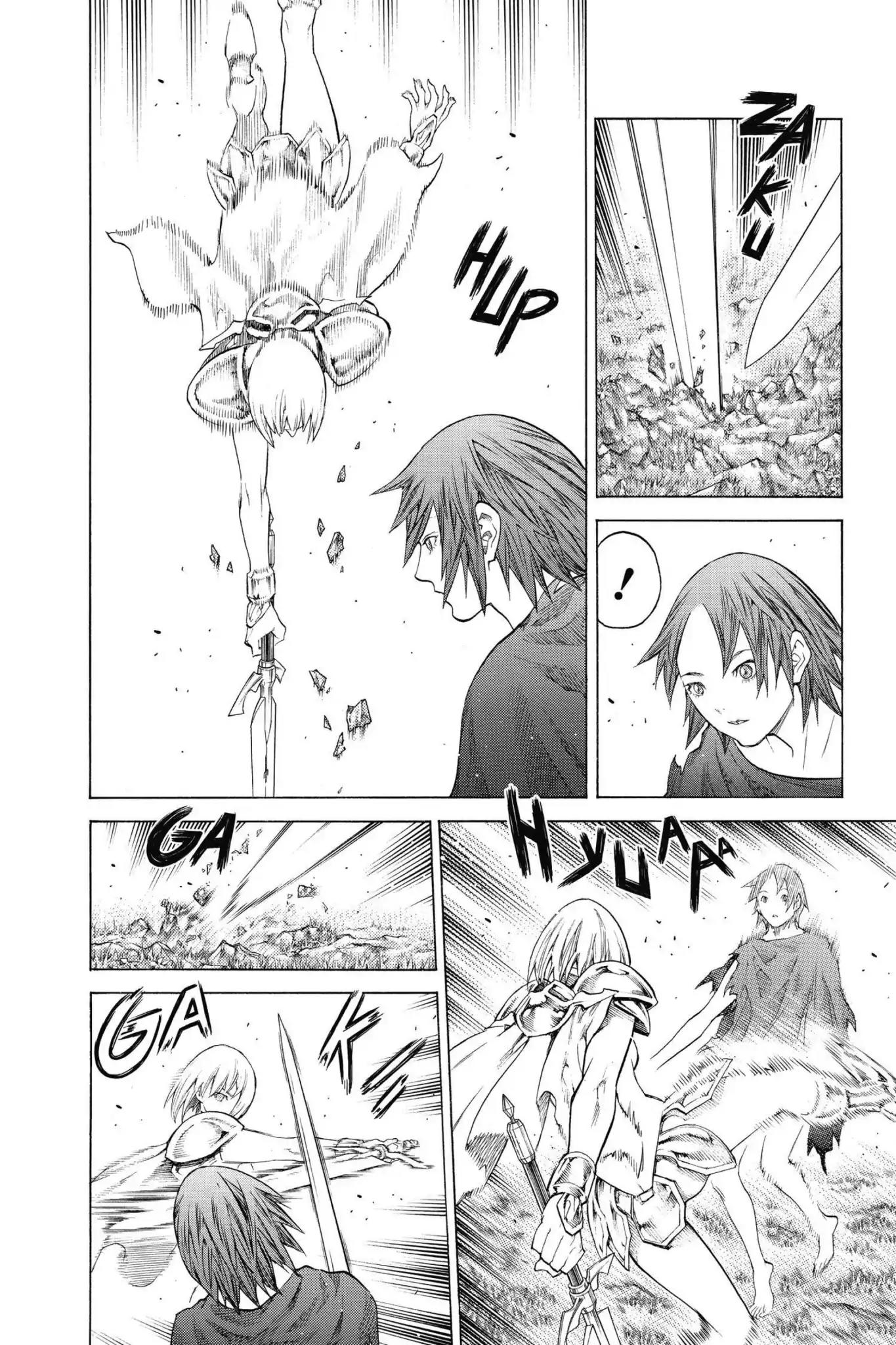 Claymore Chapter 145 page 11 - Chapter 145: Vol.26 Scene 145: A Blade from Far Away, Part 2