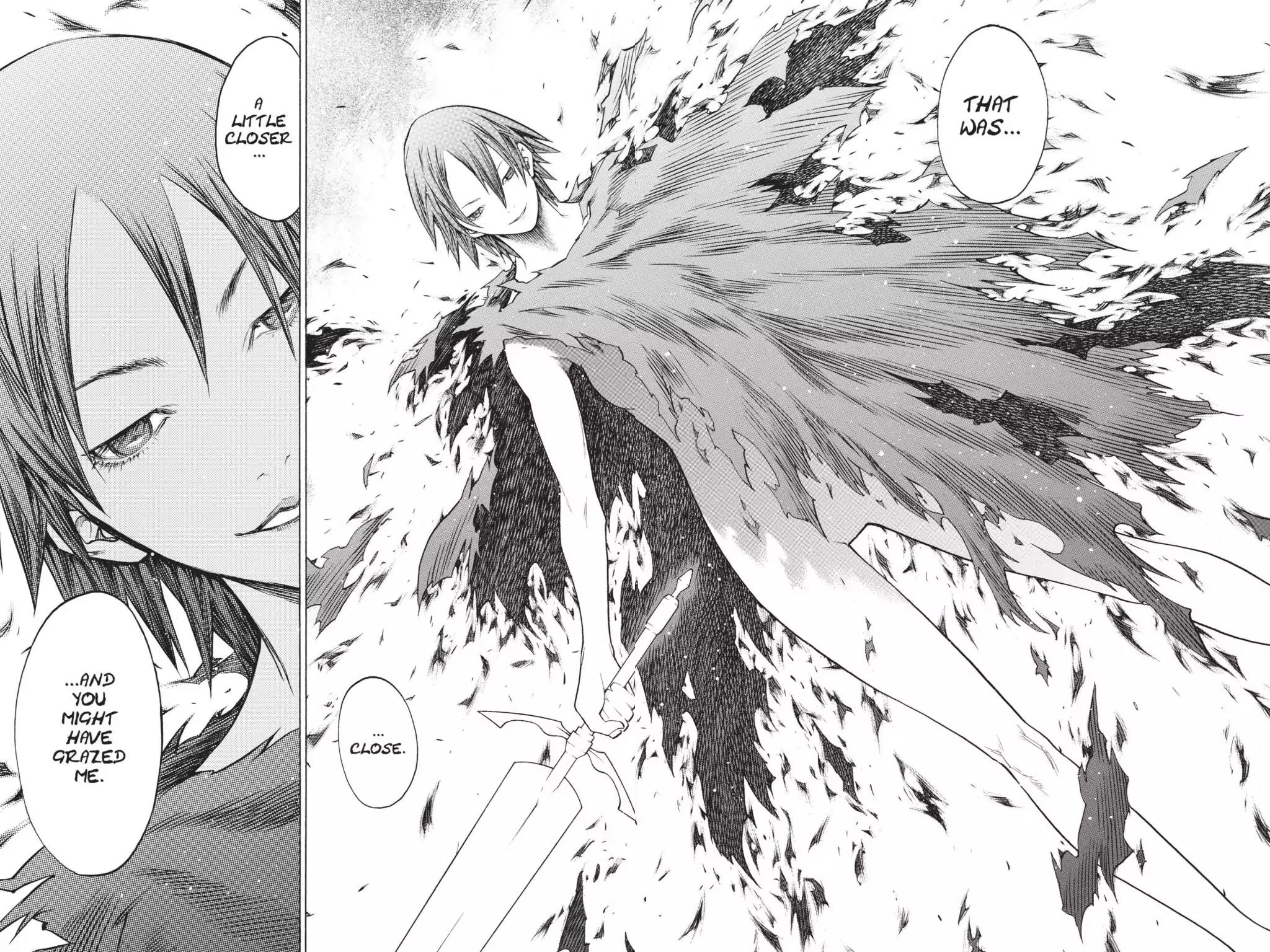 Claymore Chapter 145 page 18 - Chapter 145: Vol.26 Scene 145: A Blade from Far Away, Part 2