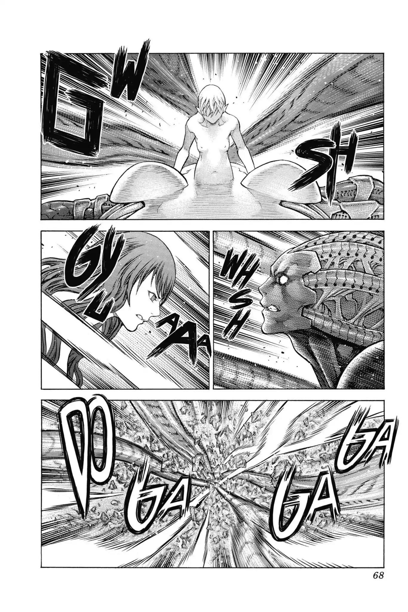 Claymore Chapter 145 page 28 - Chapter 145: Vol.26 Scene 145: A Blade from Far Away, Part 2