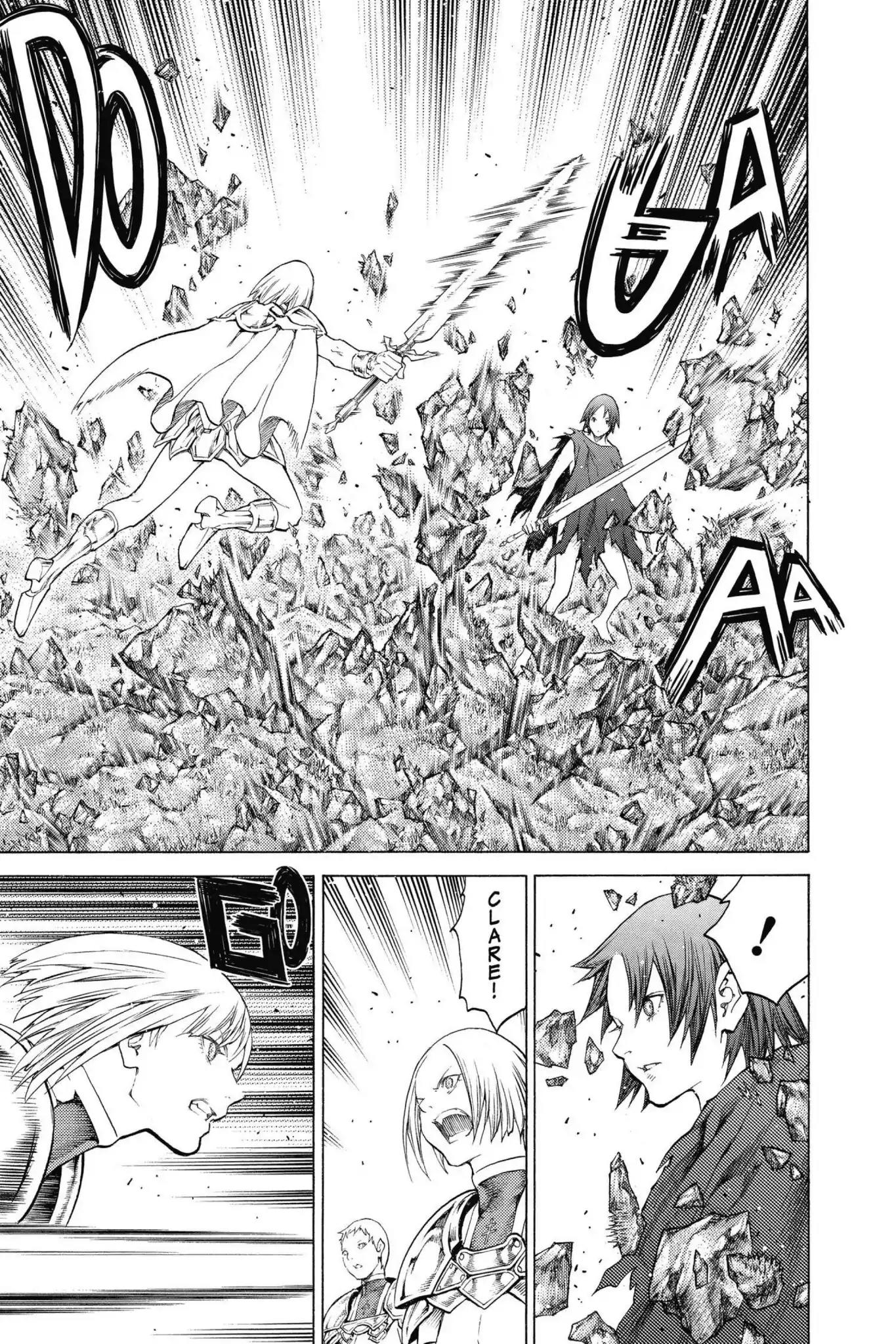 Claymore Chapter 145 page 8 - Chapter 145: Vol.26 Scene 145: A Blade from Far Away, Part 2
