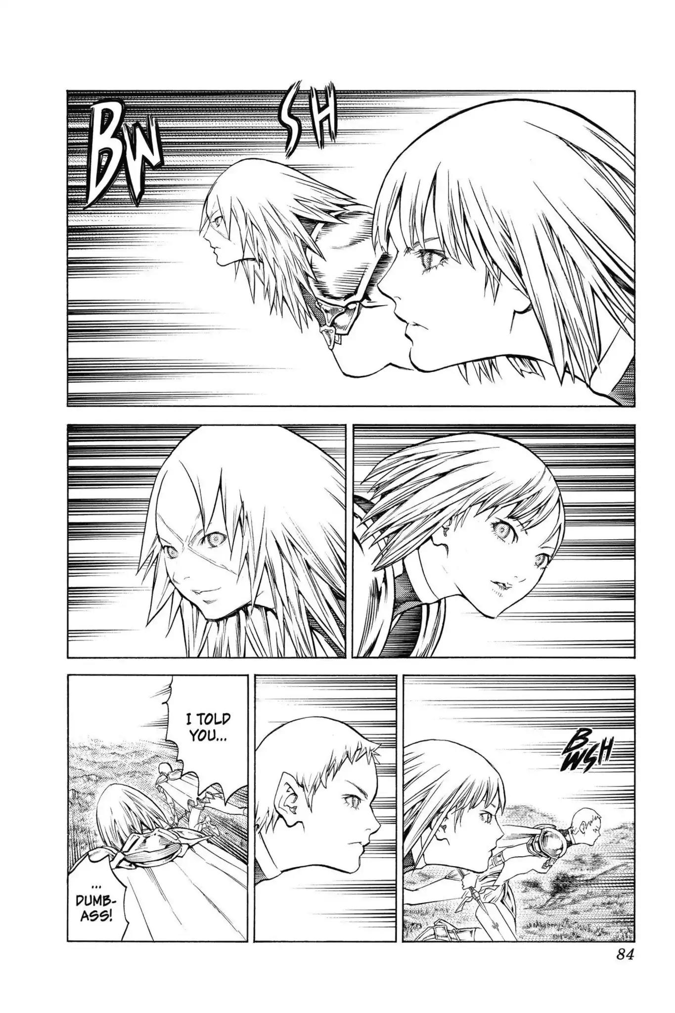 Claymore Chapter 146 page 12 - Chapter 146: Vol.26 Scene 146: A Blade from Far Away, Part 3