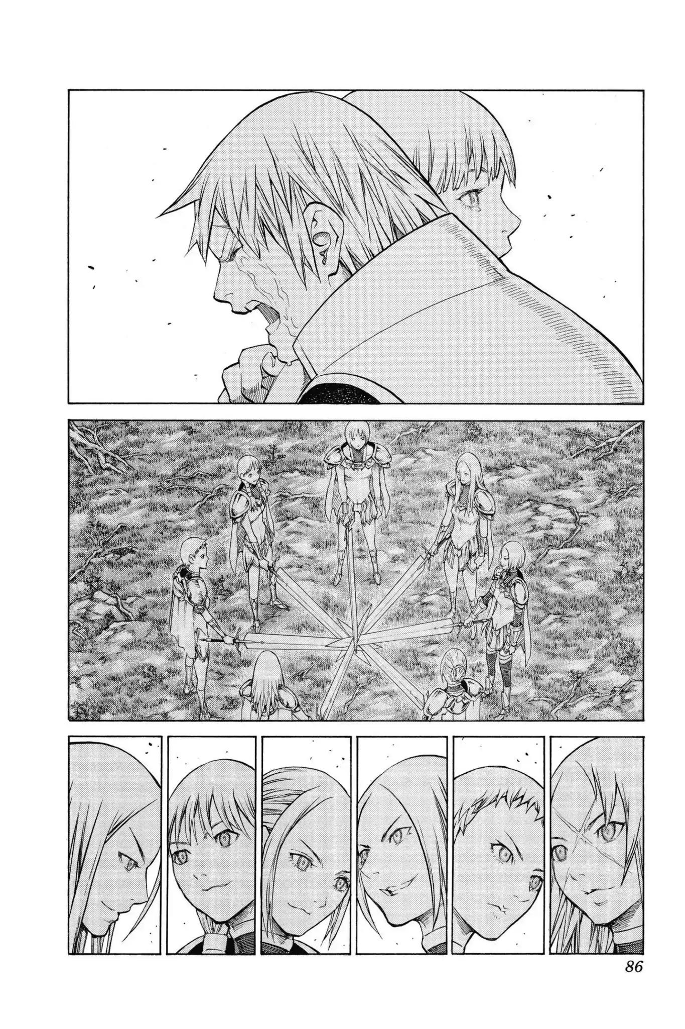 Claymore Chapter 146 page 14 - Chapter 146: Vol.26 Scene 146: A Blade from Far Away, Part 3