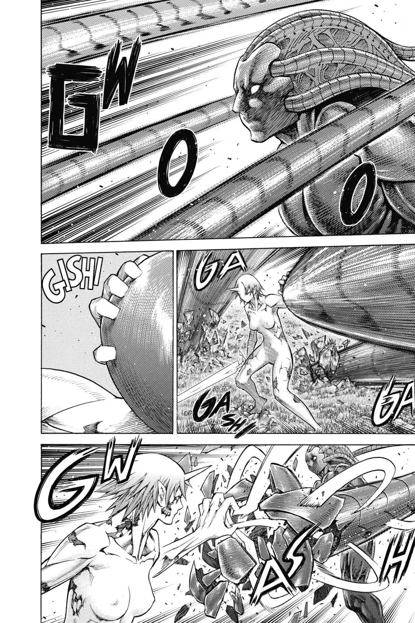 Claymore Chapter 146 page 16 - Chapter 146: Vol.26 Scene 146: A Blade from Far Away, Part 3