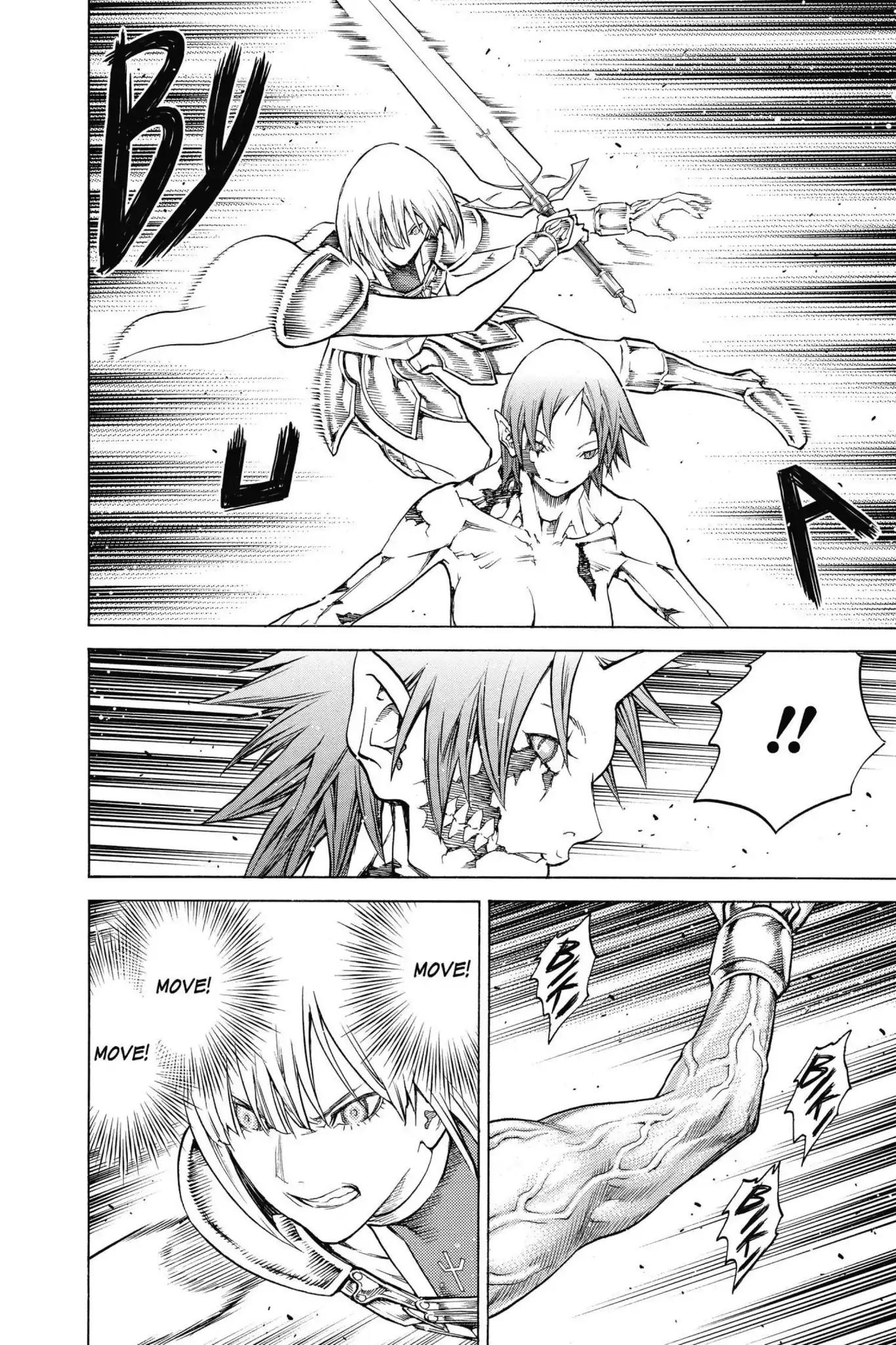 Claymore Chapter 146 page 8 - Chapter 146: Vol.26 Scene 146: A Blade from Far Away, Part 3