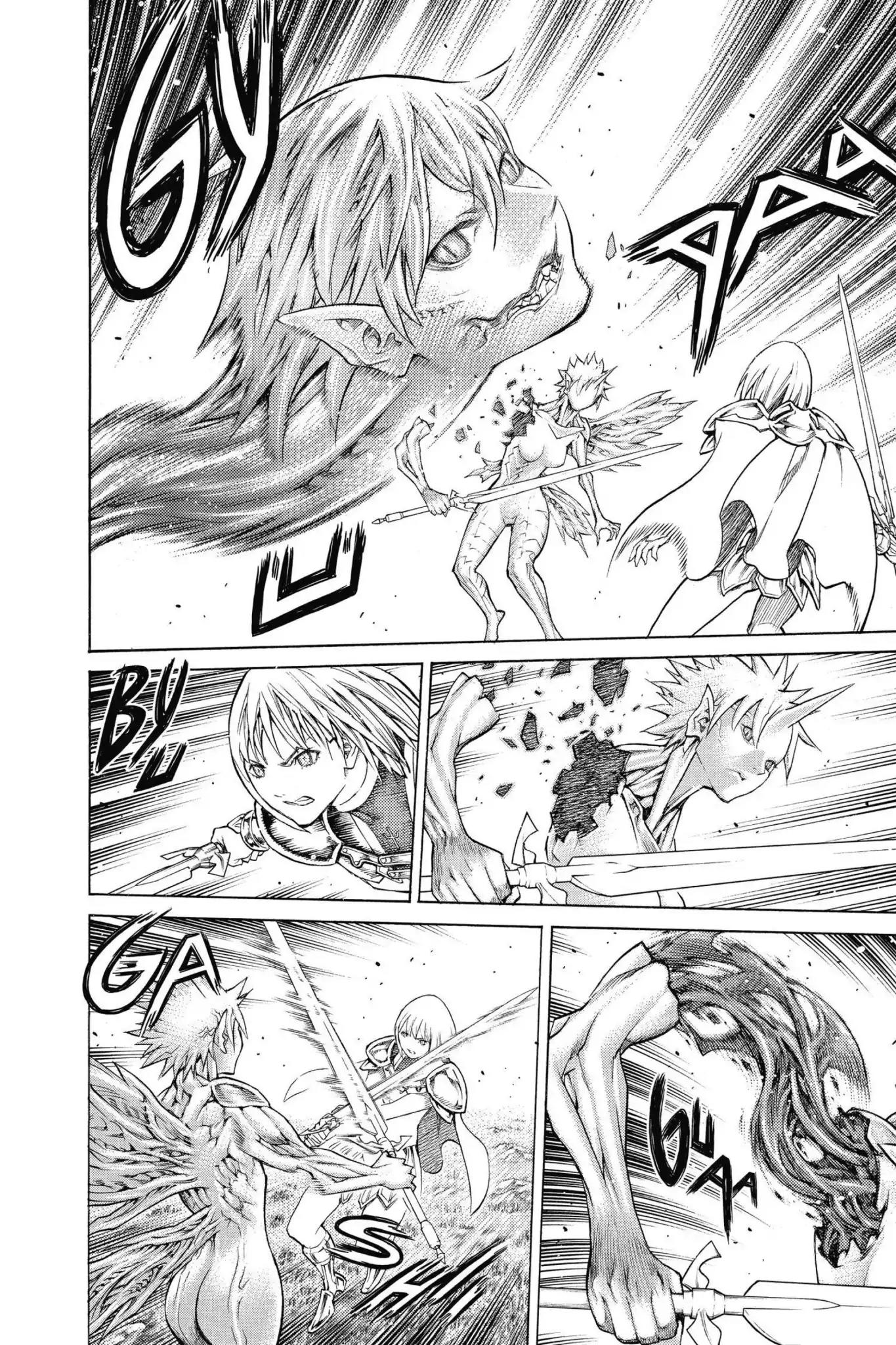 Claymore Chapter 147 page 11 - Chapter 147: Vol.26 Scene 147: A Blade from Far Away, Part 4