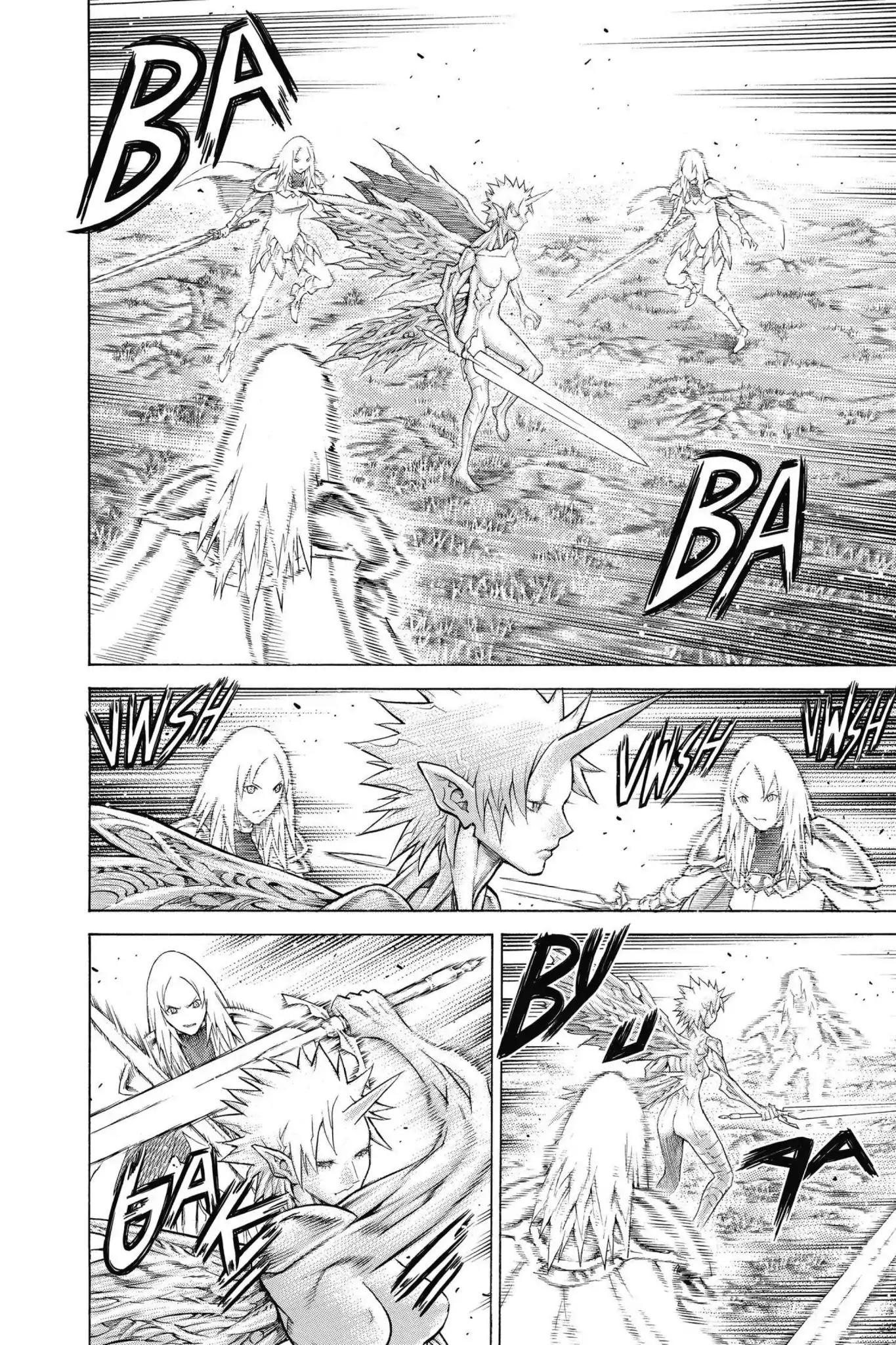 Claymore Chapter 147 page 13 - Chapter 147: Vol.26 Scene 147: A Blade from Far Away, Part 4