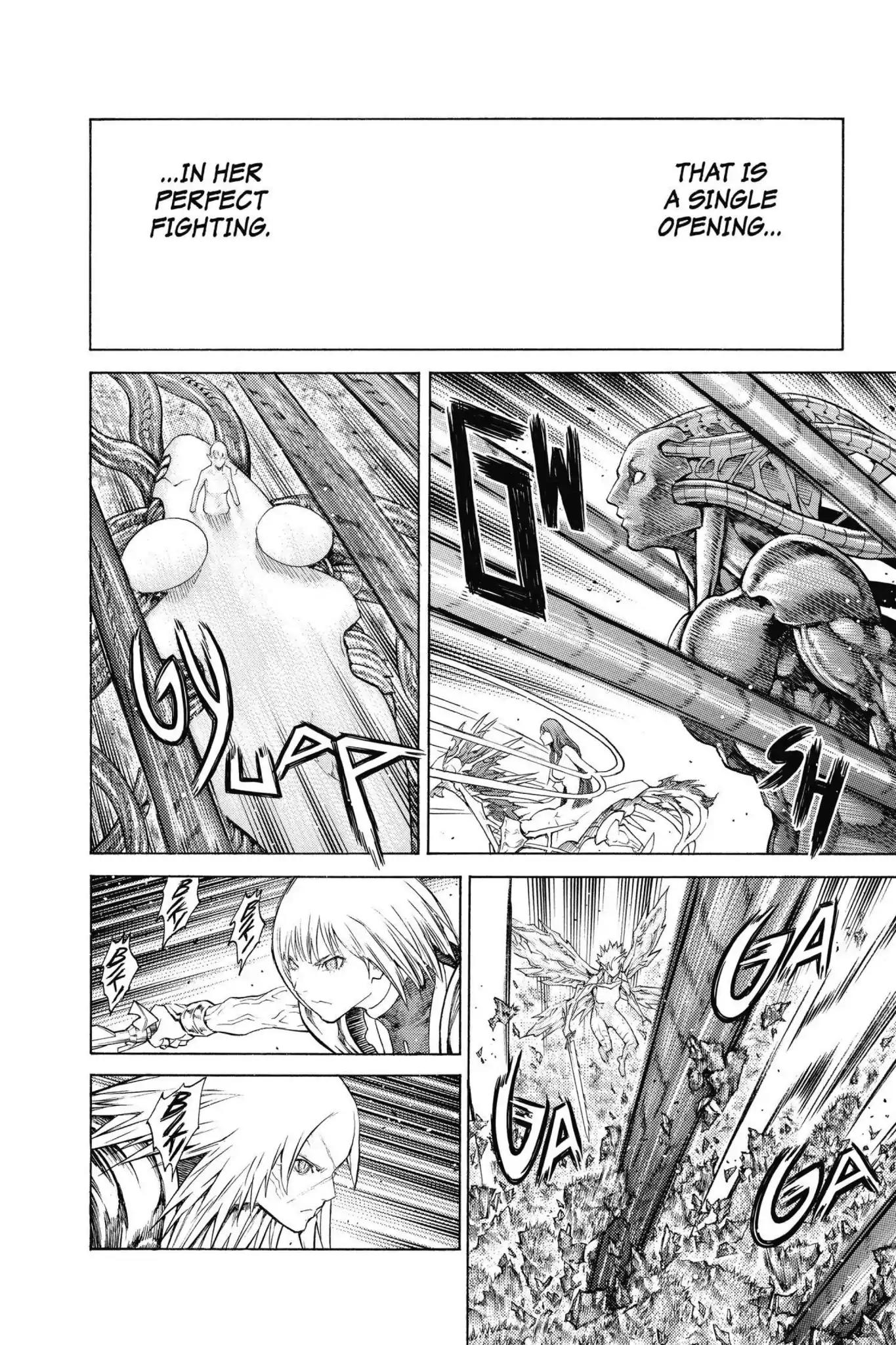 Claymore Chapter 147 page 15 - Chapter 147: Vol.26 Scene 147: A Blade from Far Away, Part 4