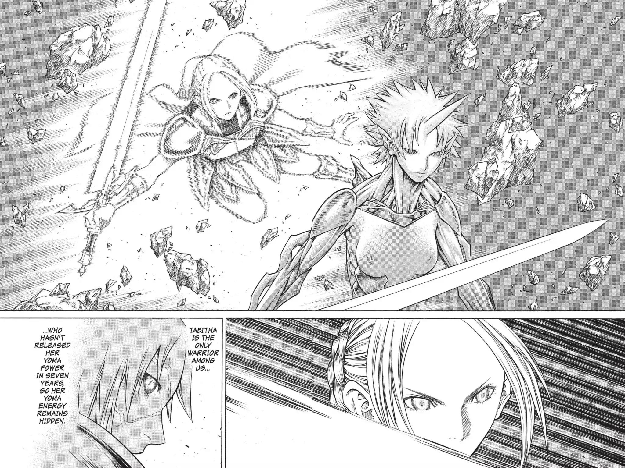Claymore Chapter 147 page 17 - Chapter 147: Vol.26 Scene 147: A Blade from Far Away, Part 4