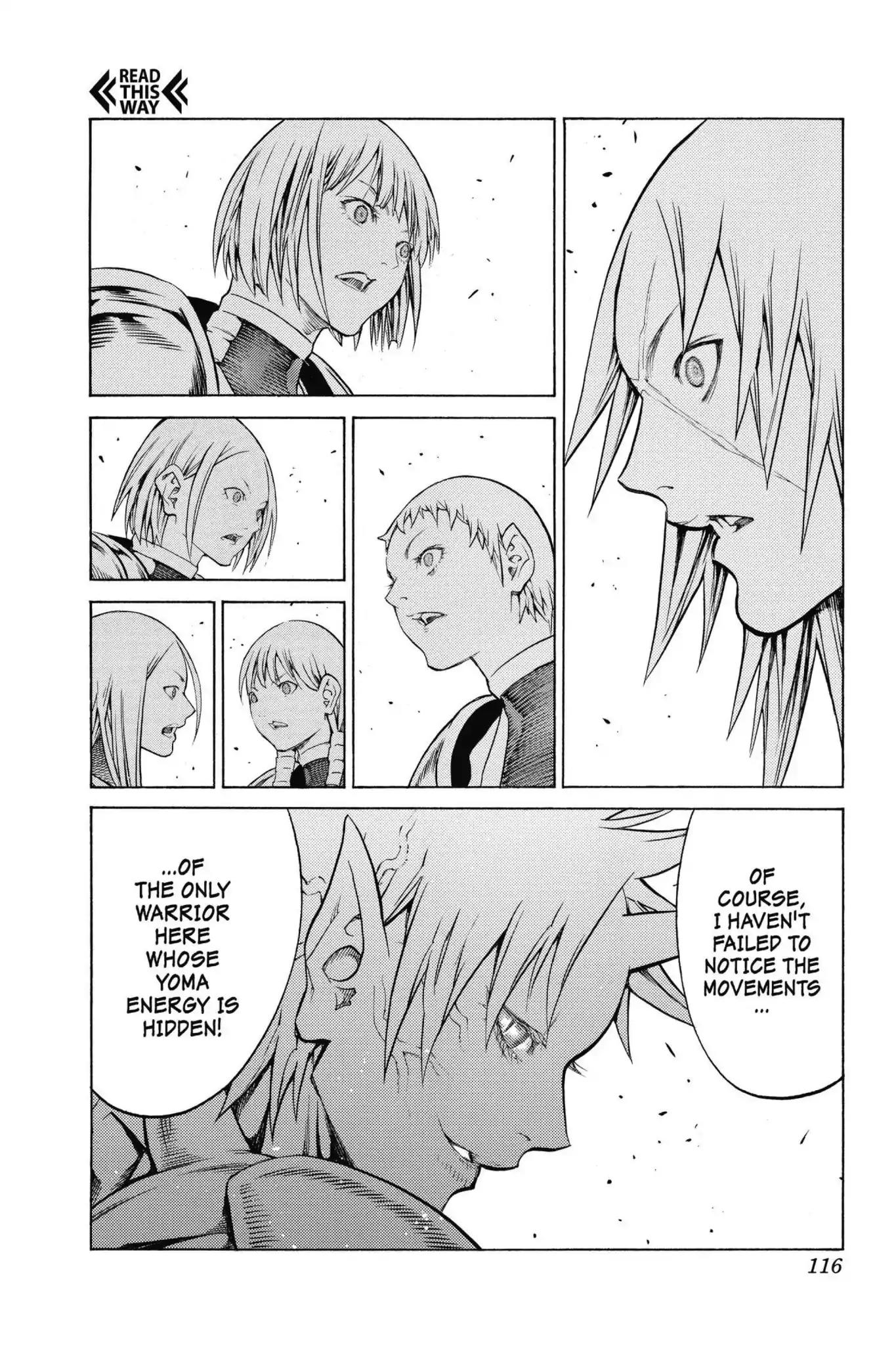 Claymore Chapter 147 page 19 - Chapter 147: Vol.26 Scene 147: A Blade from Far Away, Part 4