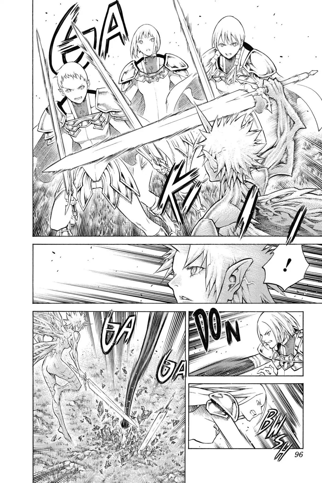 Claymore Chapter 147 page 2 - Chapter 147: Vol.26 Scene 147: A Blade from Far Away, Part 4