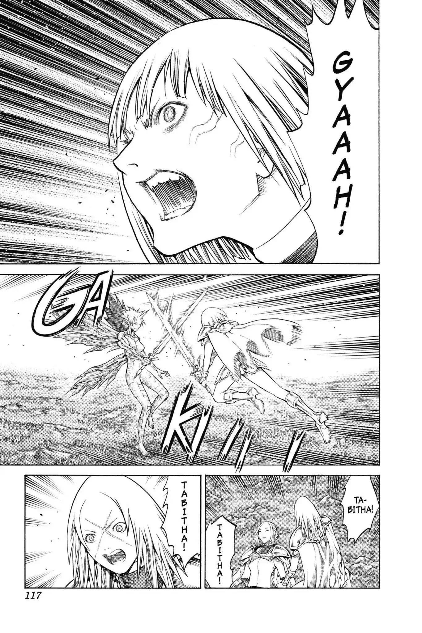 Claymore Chapter 147 page 20 - Chapter 147: Vol.26 Scene 147: A Blade from Far Away, Part 4