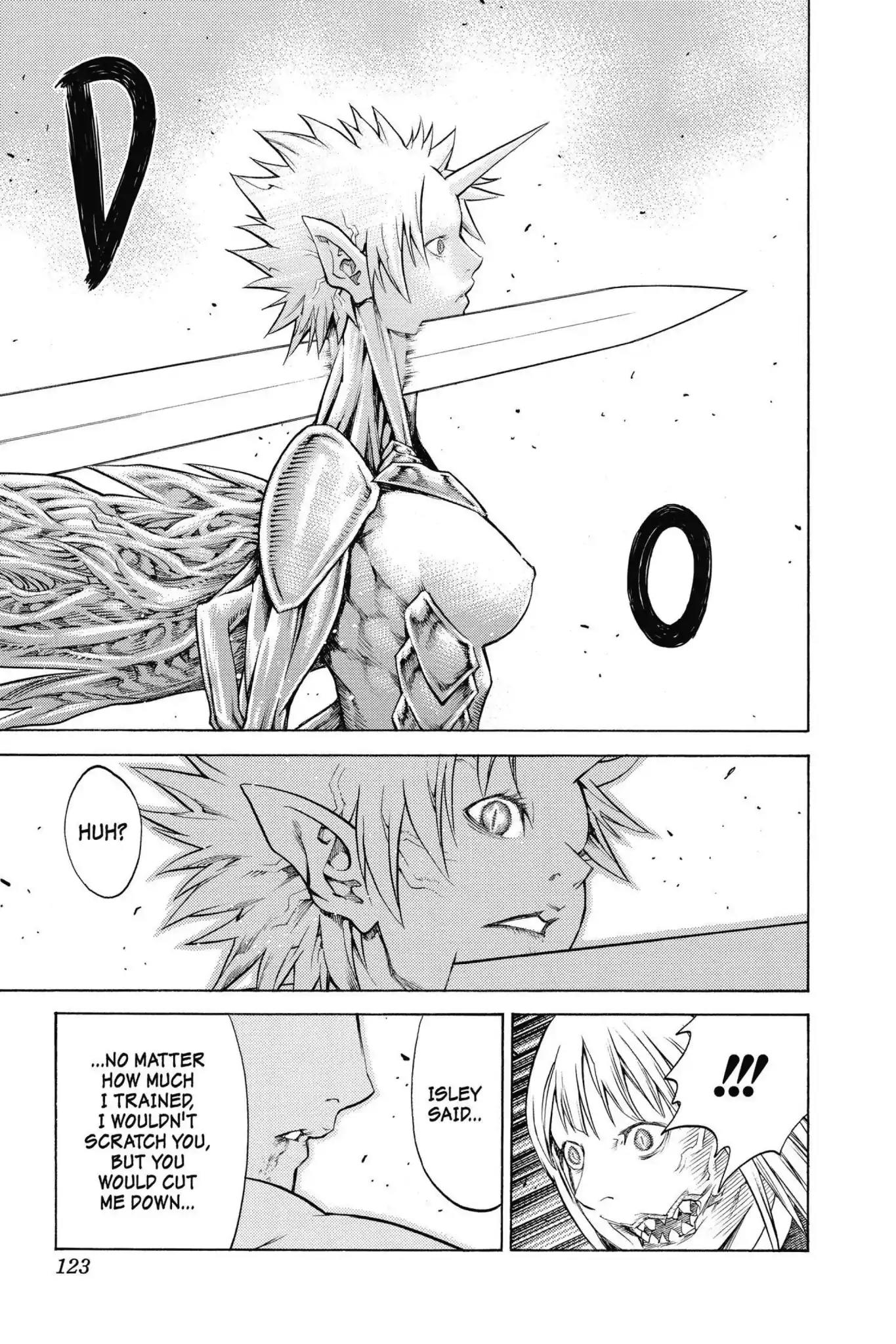 Claymore Chapter 147 page 26 - Chapter 147: Vol.26 Scene 147: A Blade from Far Away, Part 4