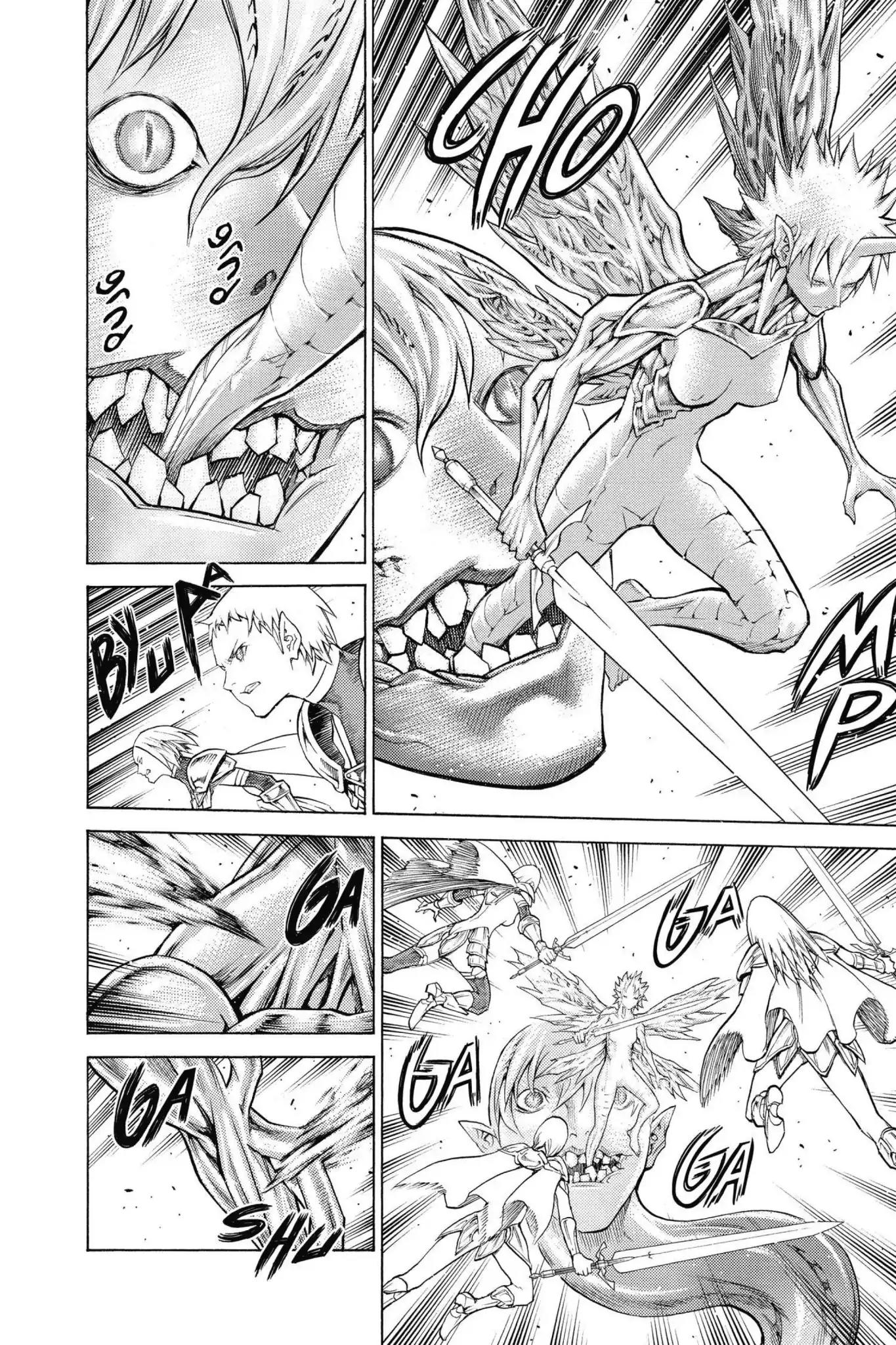 Claymore Chapter 147 page 4 - Chapter 147: Vol.26 Scene 147: A Blade from Far Away, Part 4