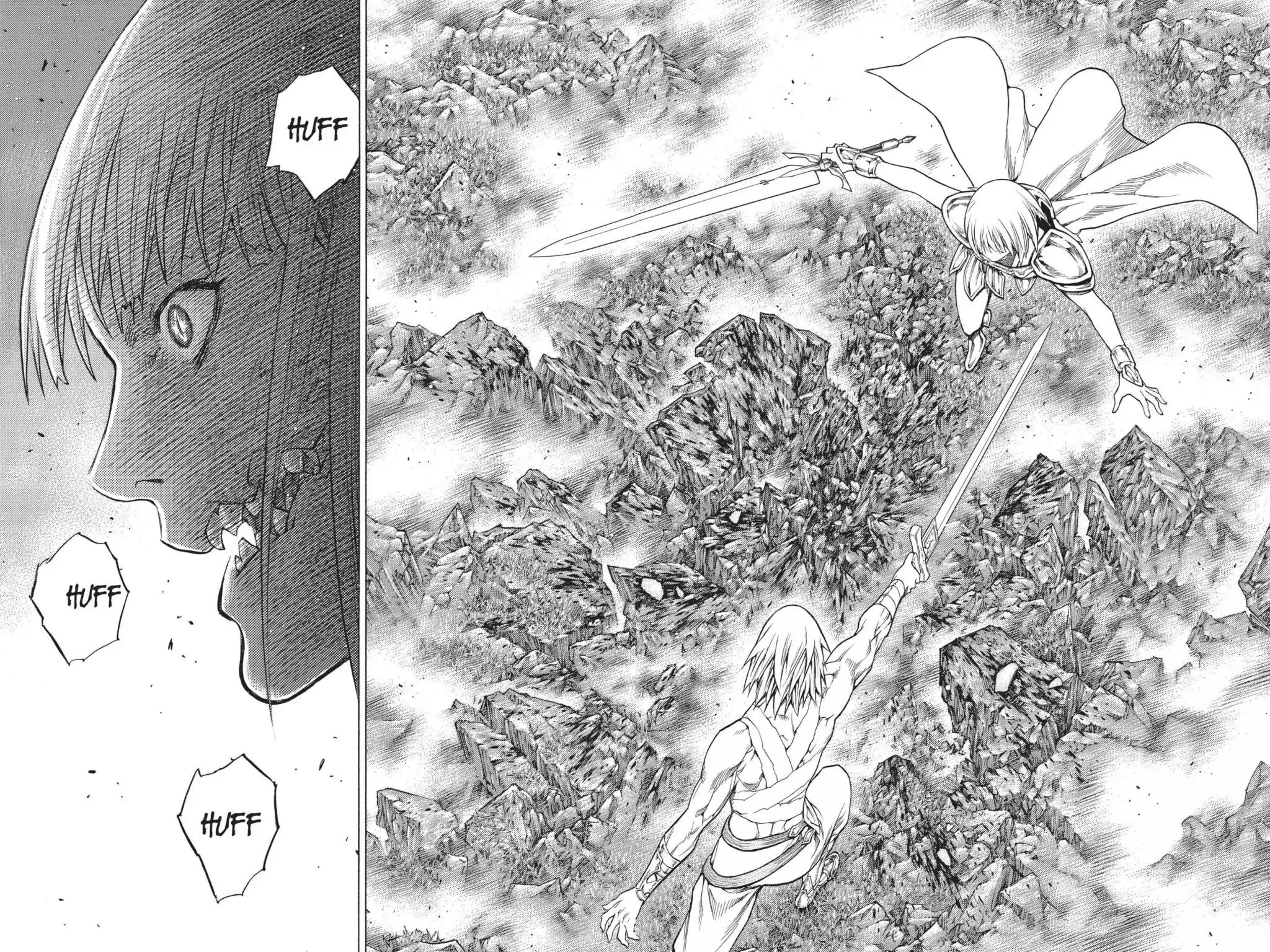 Claymore Chapter 148 page 10 - Chapter 148: Vol.26 Scene 148: A Blade from Far Away, Part 5