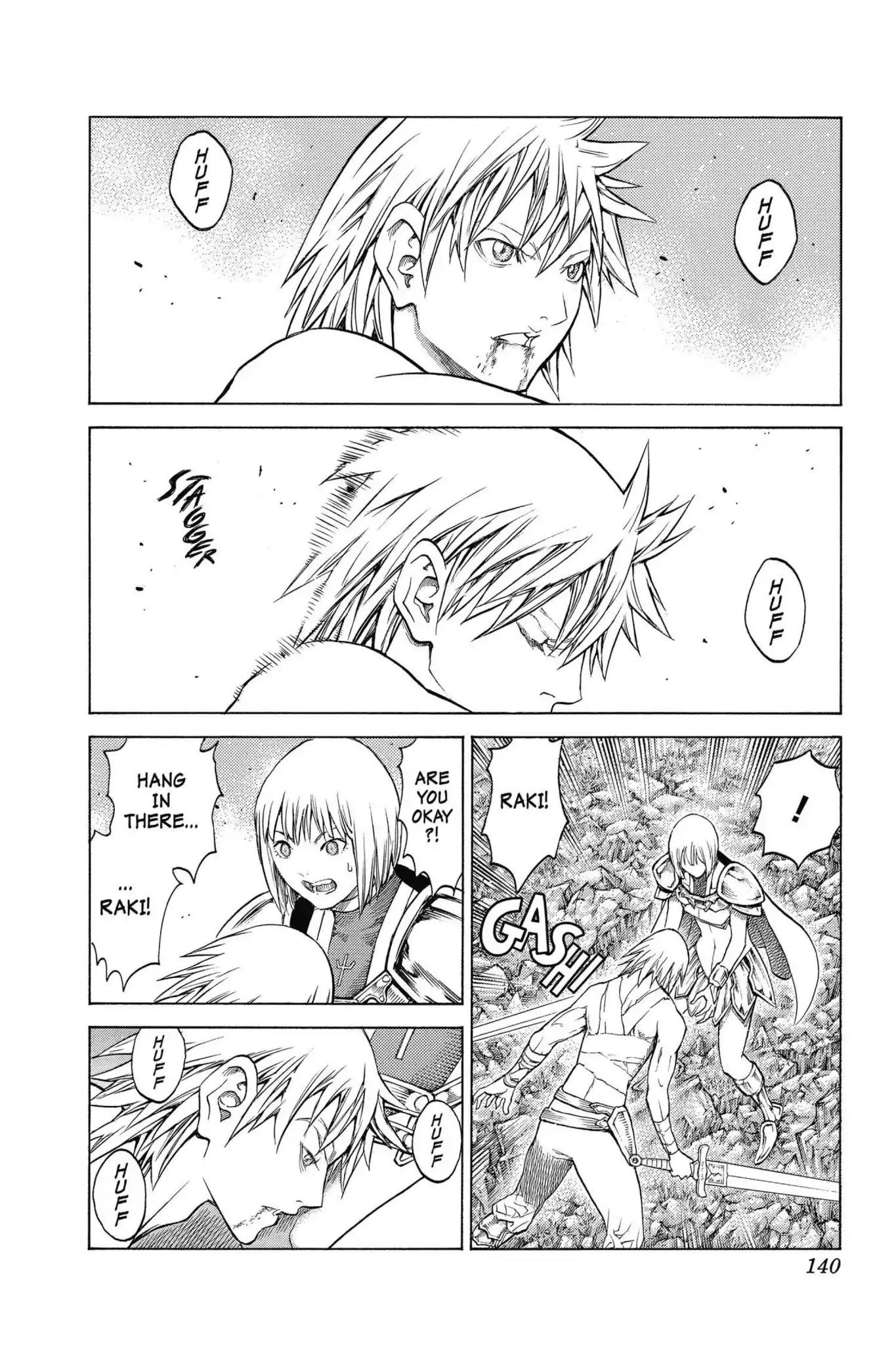 Claymore Chapter 148 page 11 - Chapter 148: Vol.26 Scene 148: A Blade from Far Away, Part 5