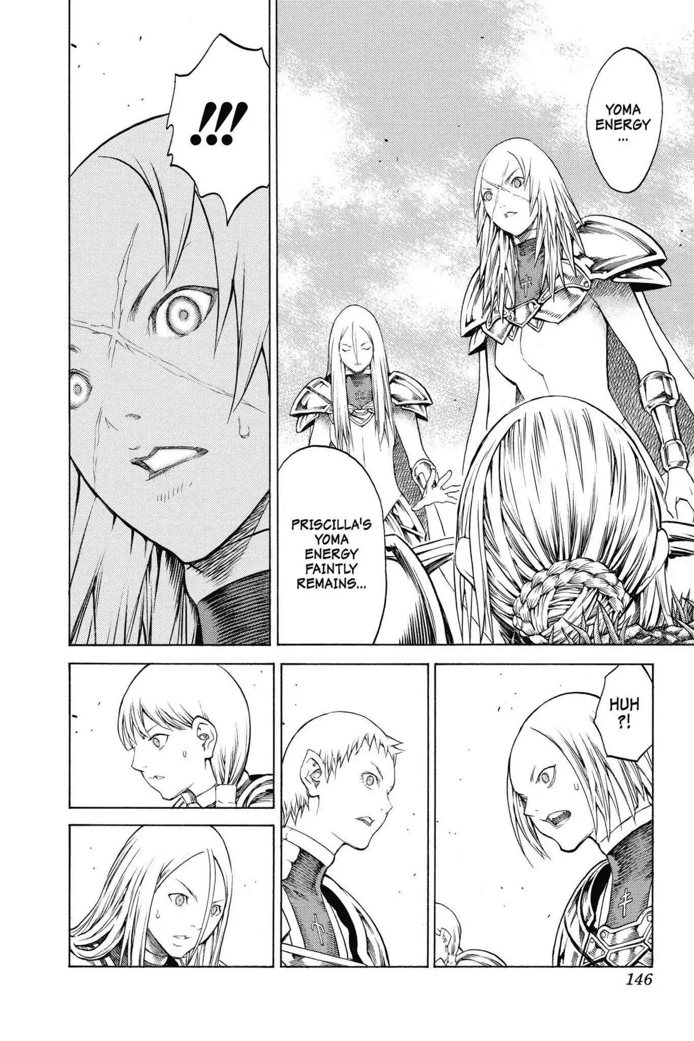 Claymore Chapter 148 page 17 - Chapter 148: Vol.26 Scene 148: A Blade from Far Away, Part 5