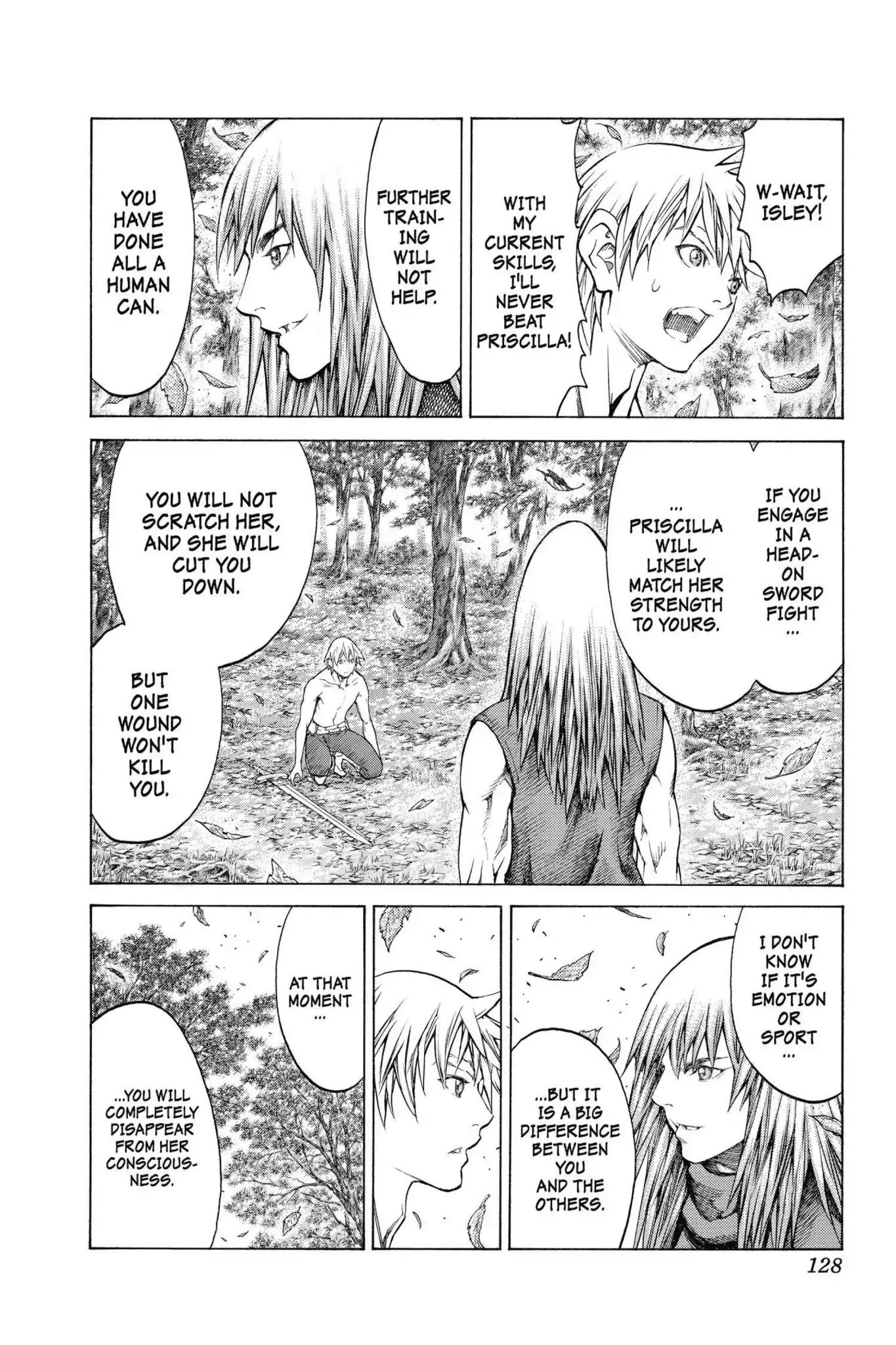 Claymore Chapter 148 page 2 - Chapter 148: Vol.26 Scene 148: A Blade from Far Away, Part 5