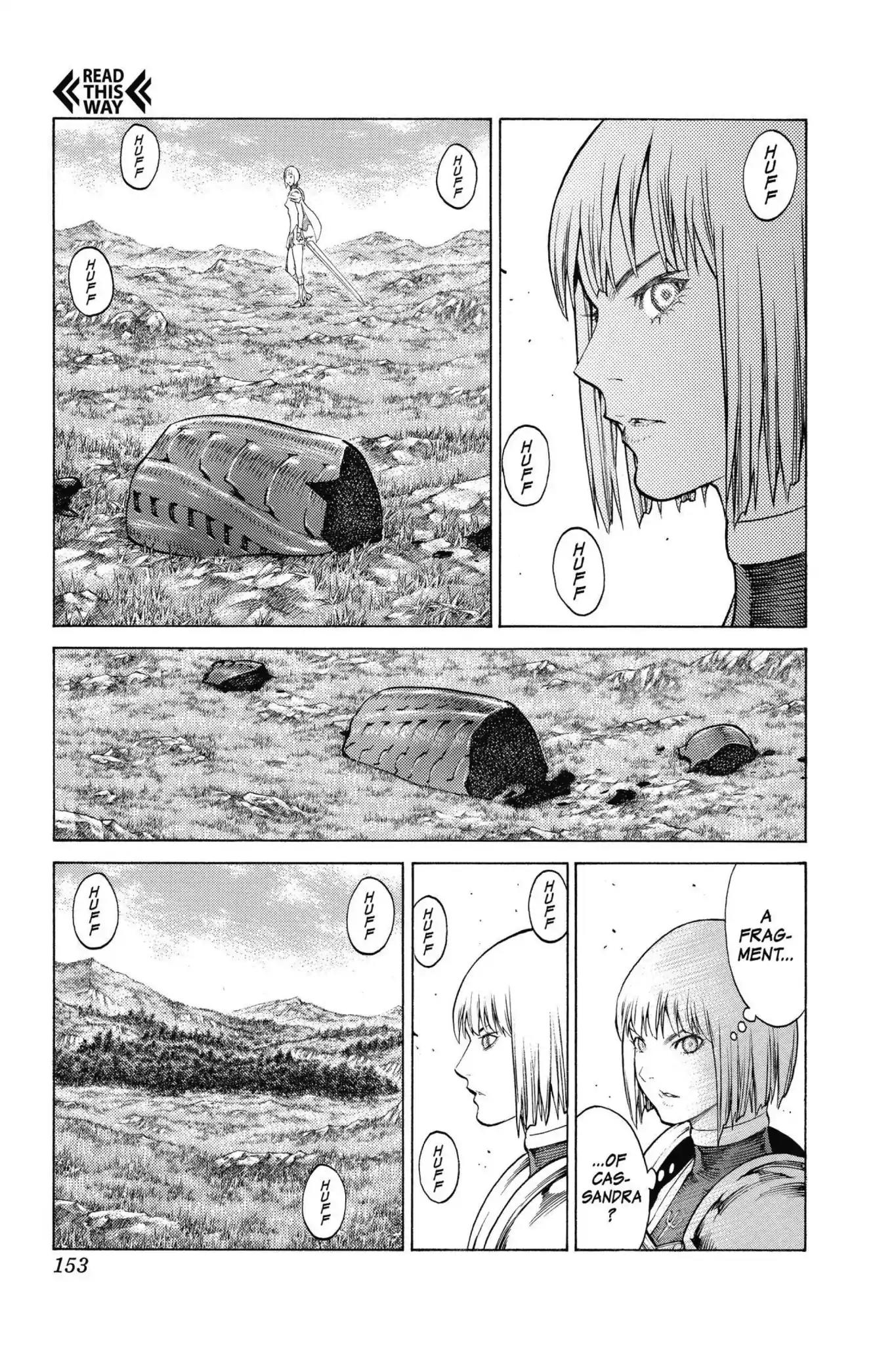 Claymore Chapter 148 page 24 - Chapter 148: Vol.26 Scene 148: A Blade from Far Away, Part 5