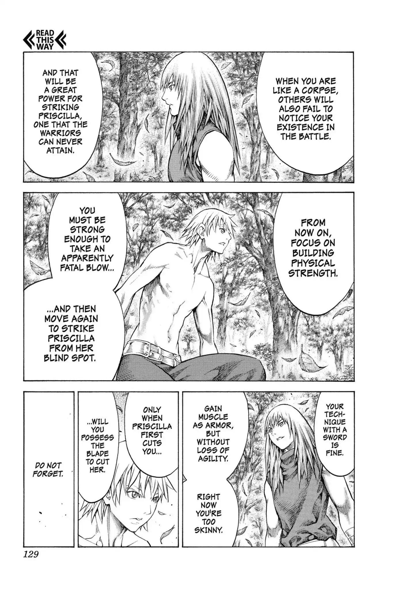 Claymore Chapter 148 page 3 - Chapter 148: Vol.26 Scene 148: A Blade from Far Away, Part 5