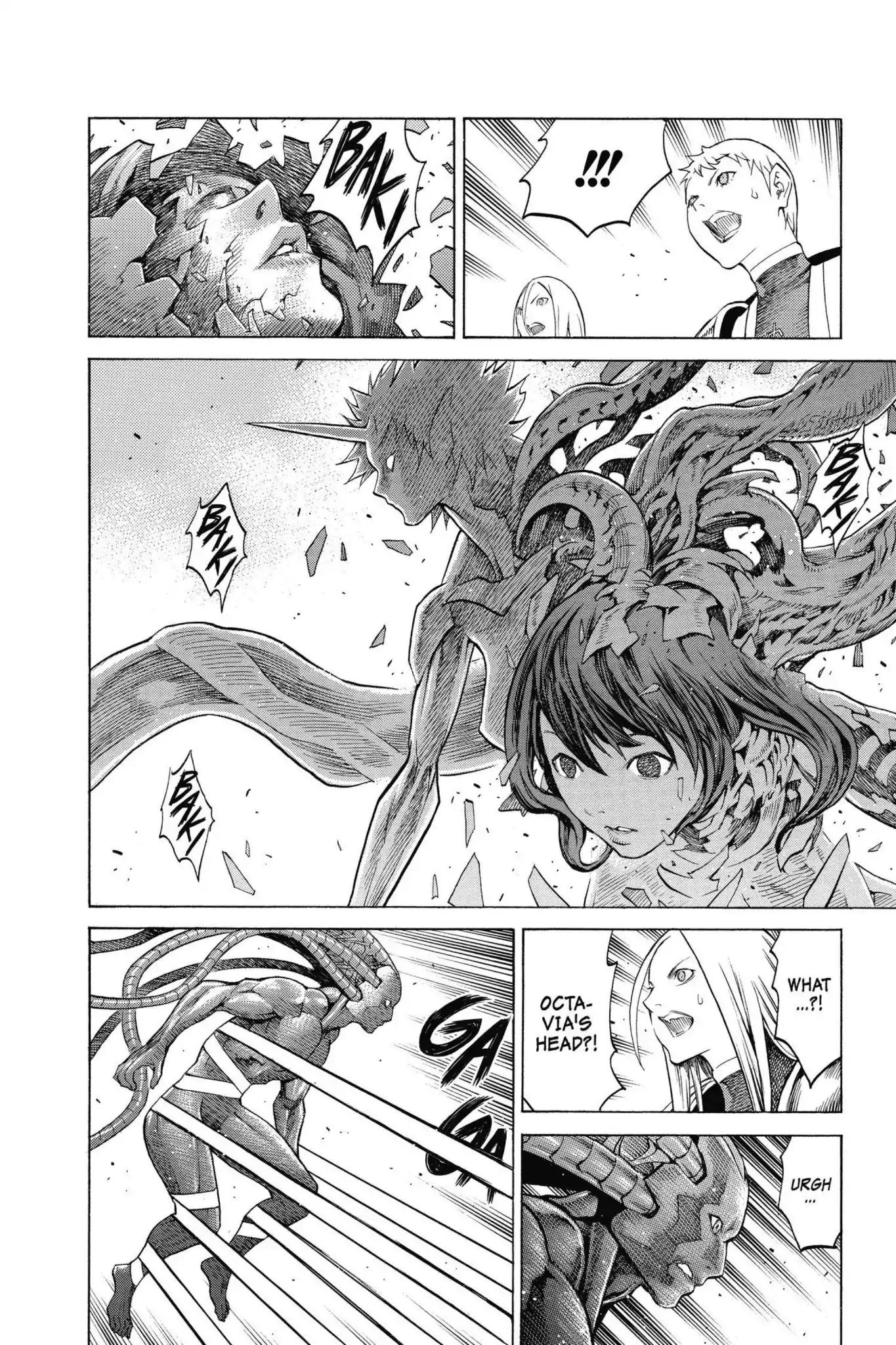 Claymore Chapter 149 page 10 - Chapter 149: Vol.26 Scene 149: A Blade from Far Away, Part 6