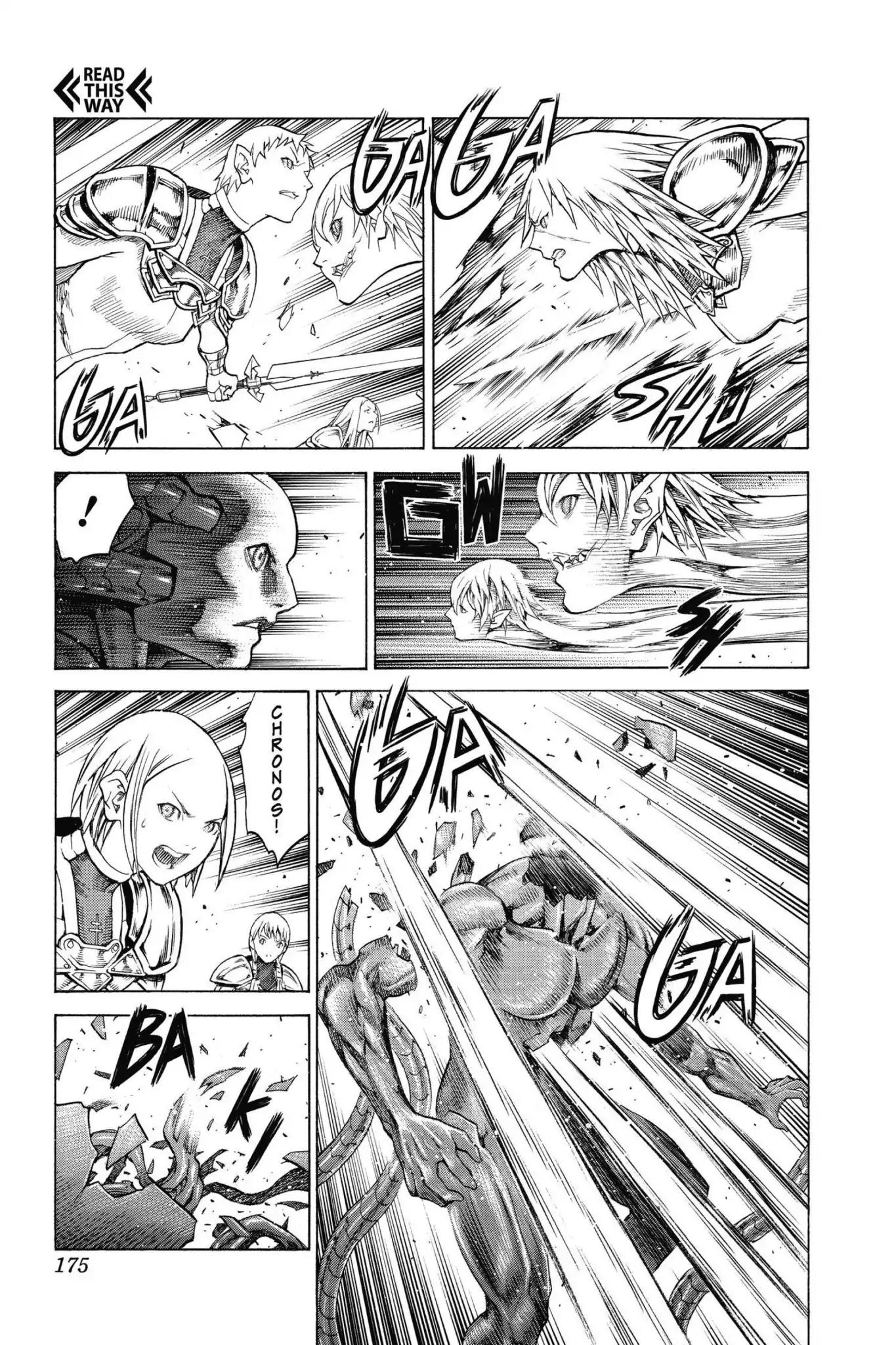 Claymore Chapter 149 page 17 - Chapter 149: Vol.26 Scene 149: A Blade from Far Away, Part 6