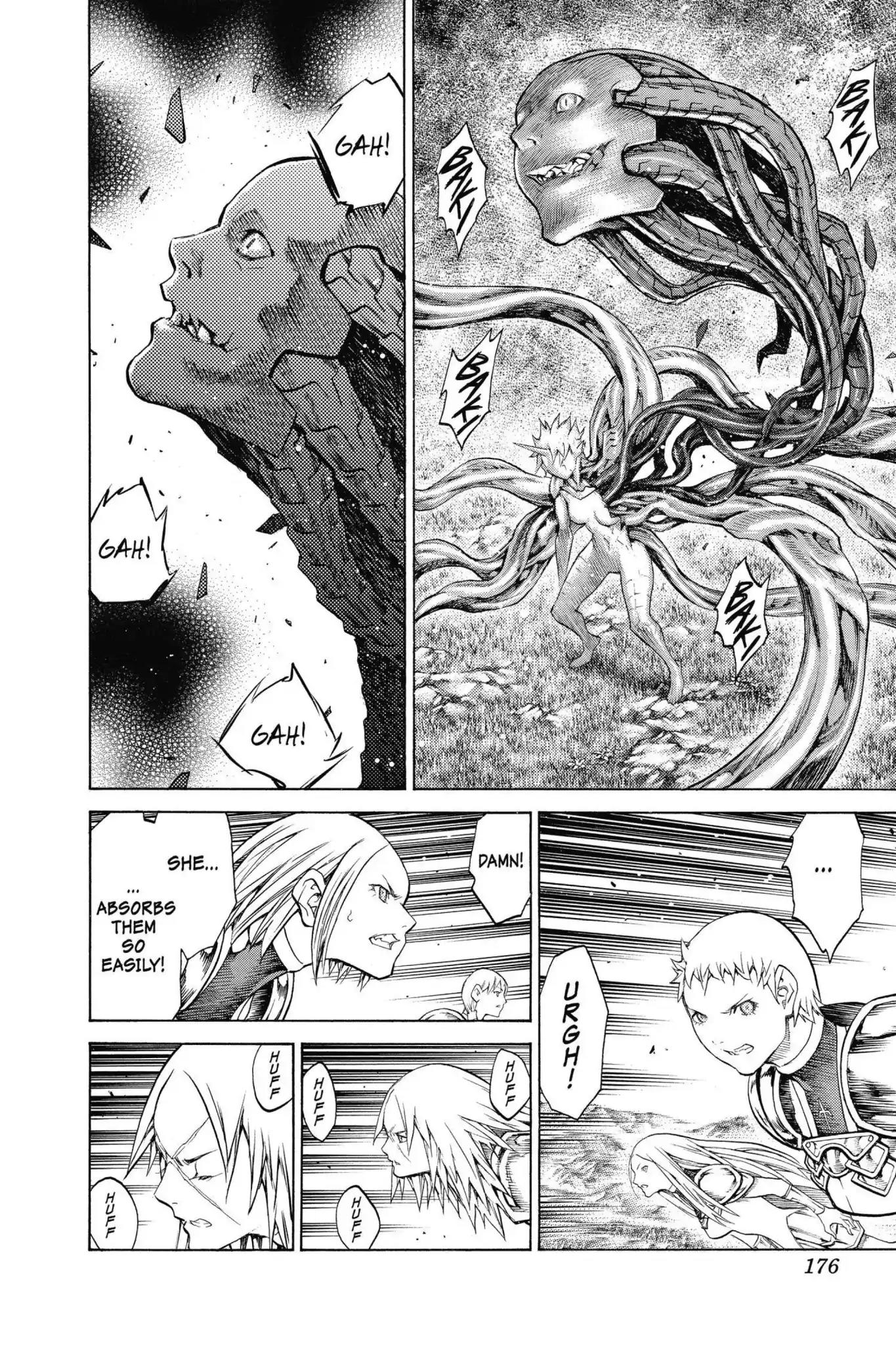 Claymore Chapter 149 page 18 - Chapter 149: Vol.26 Scene 149: A Blade from Far Away, Part 6