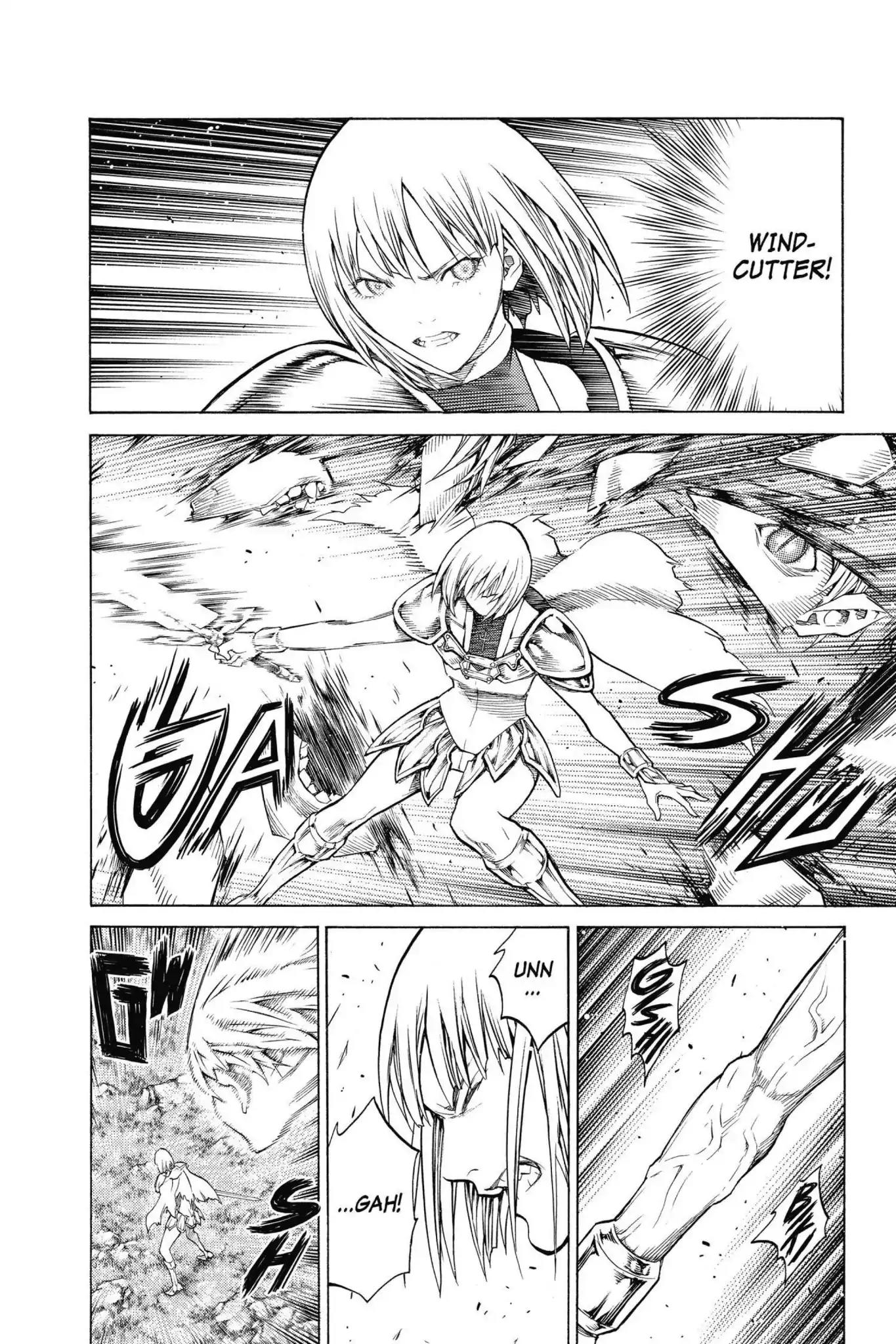 Claymore Chapter 149 page 20 - Chapter 149: Vol.26 Scene 149: A Blade from Far Away, Part 6