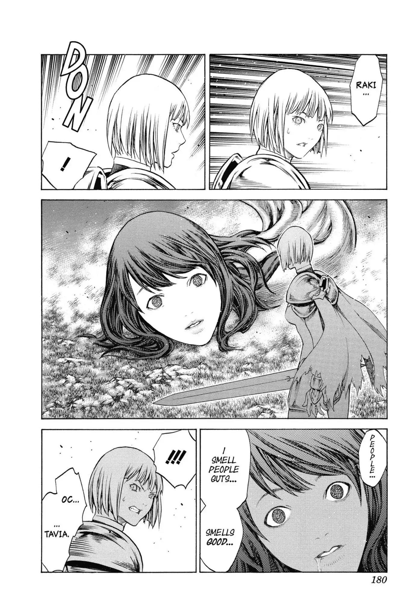 Claymore Chapter 149 page 22 - Chapter 149: Vol.26 Scene 149: A Blade from Far Away, Part 6