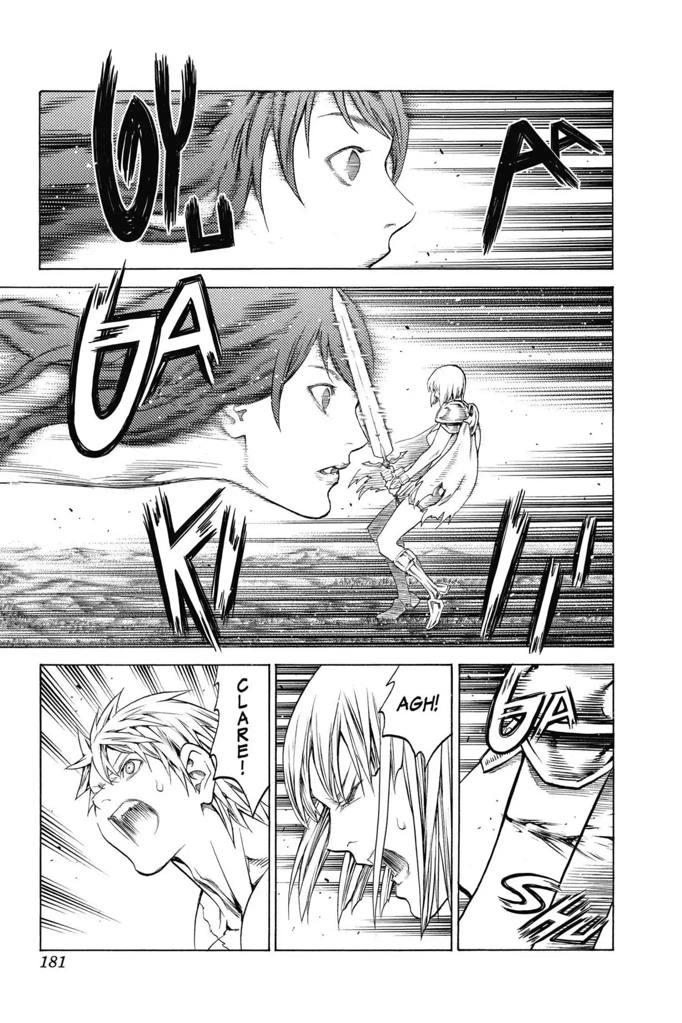 Claymore Chapter 149 page 23 - Chapter 149: Vol.26 Scene 149: A Blade from Far Away, Part 6
