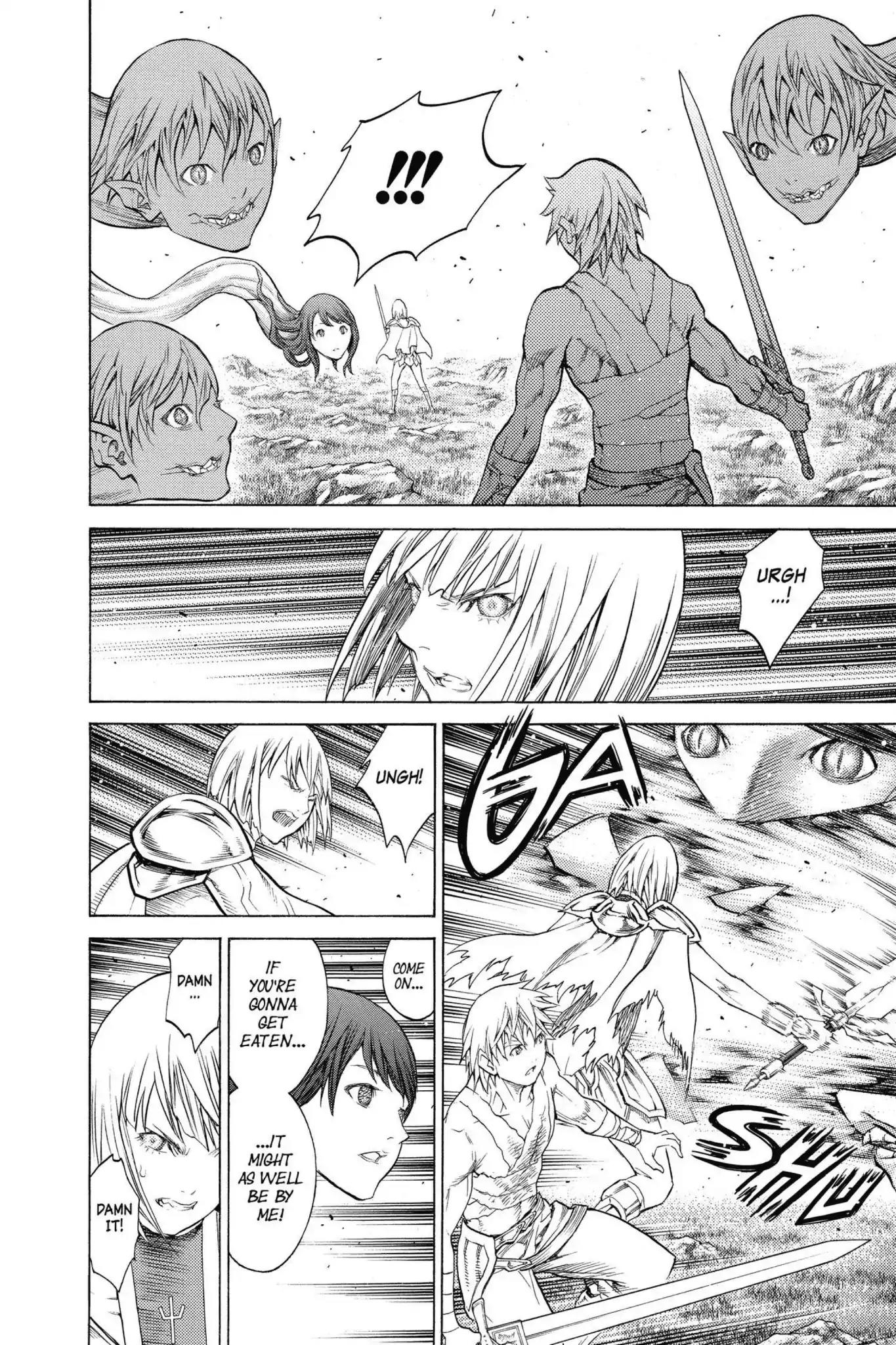 Claymore Chapter 149 page 24 - Chapter 149: Vol.26 Scene 149: A Blade from Far Away, Part 6