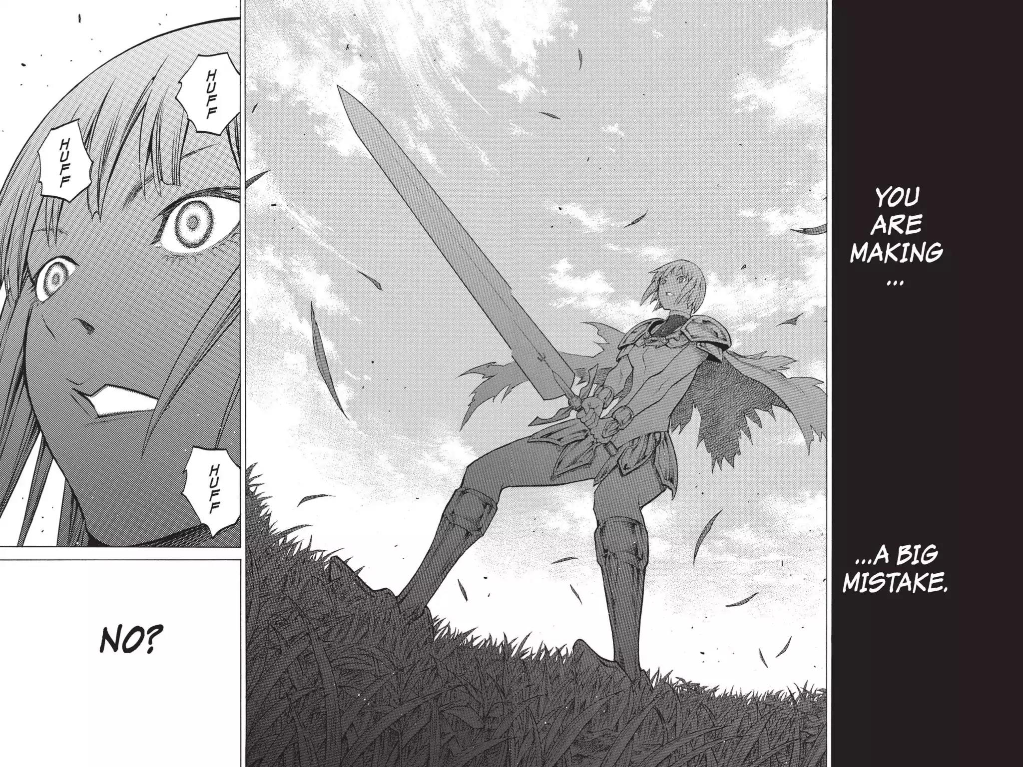 Claymore Chapter 149 page 26 - Chapter 149: Vol.26 Scene 149: A Blade from Far Away, Part 6