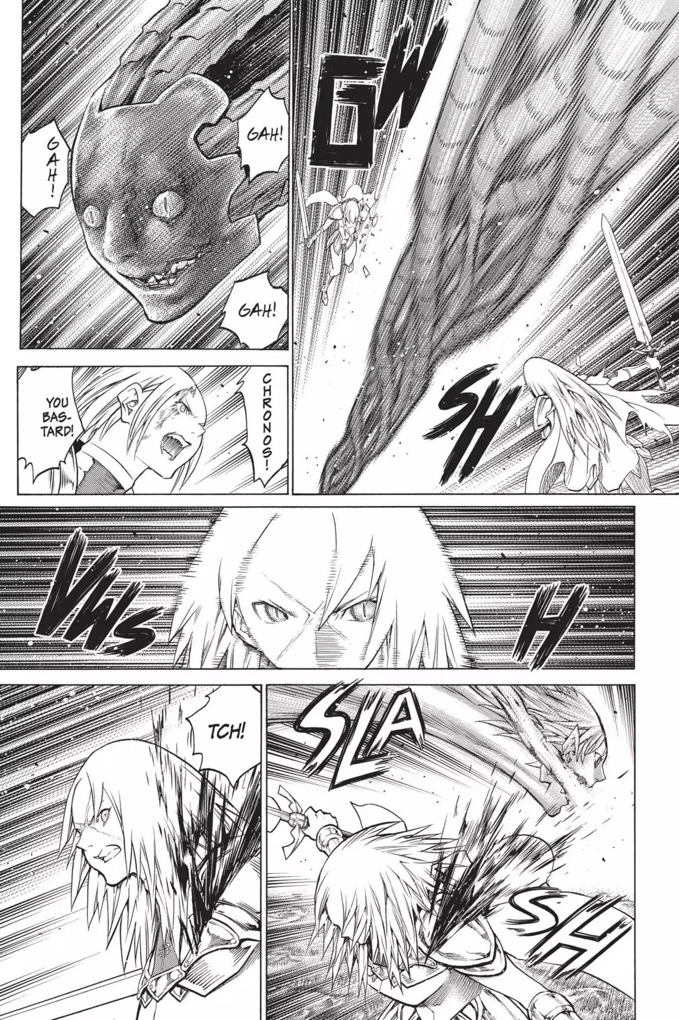Claymore Chapter 149 page 28 - Chapter 149: Vol.26 Scene 149: A Blade from Far Away, Part 6