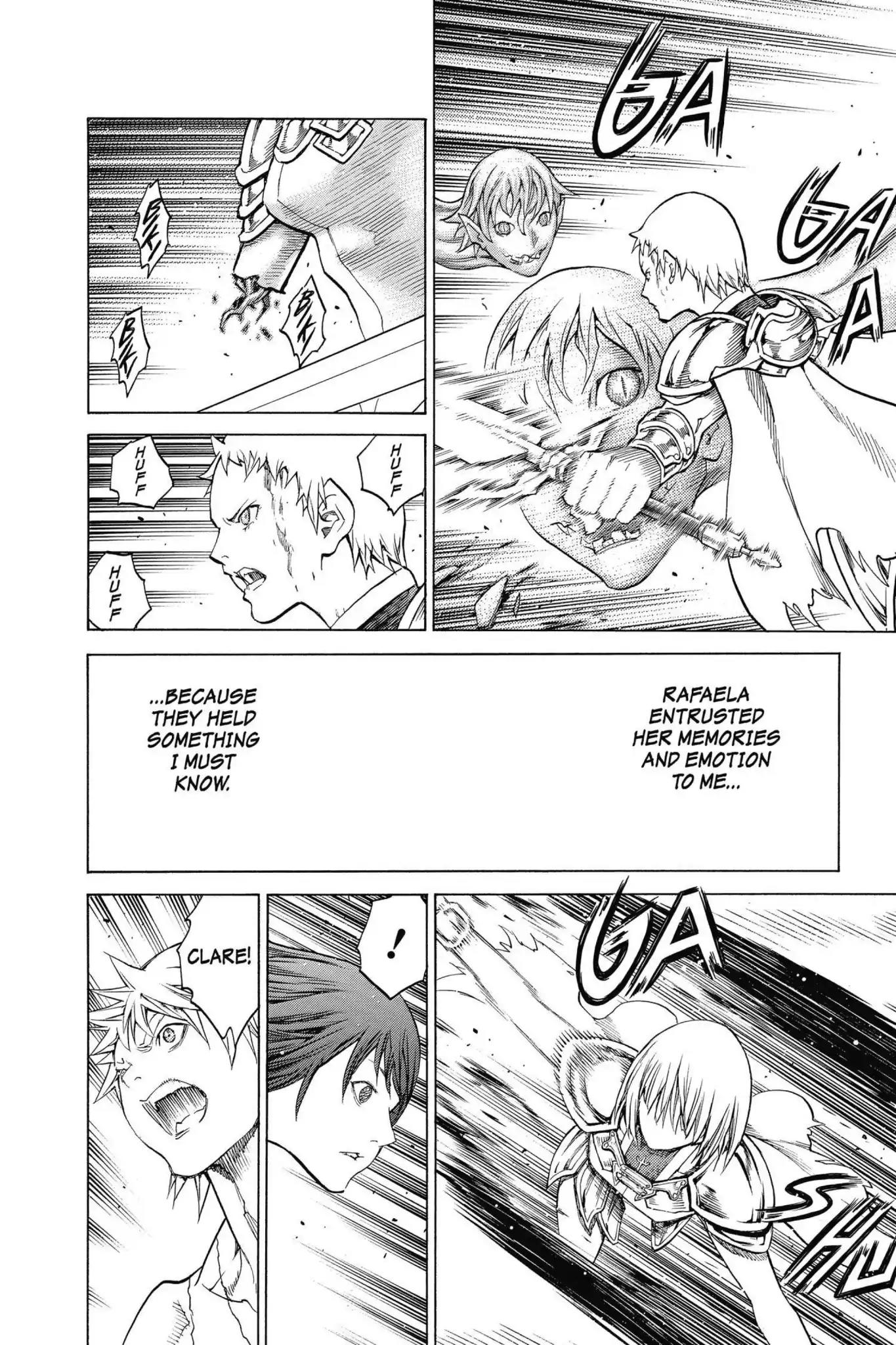 Claymore Chapter 149 page 29 - Chapter 149: Vol.26 Scene 149: A Blade from Far Away, Part 6